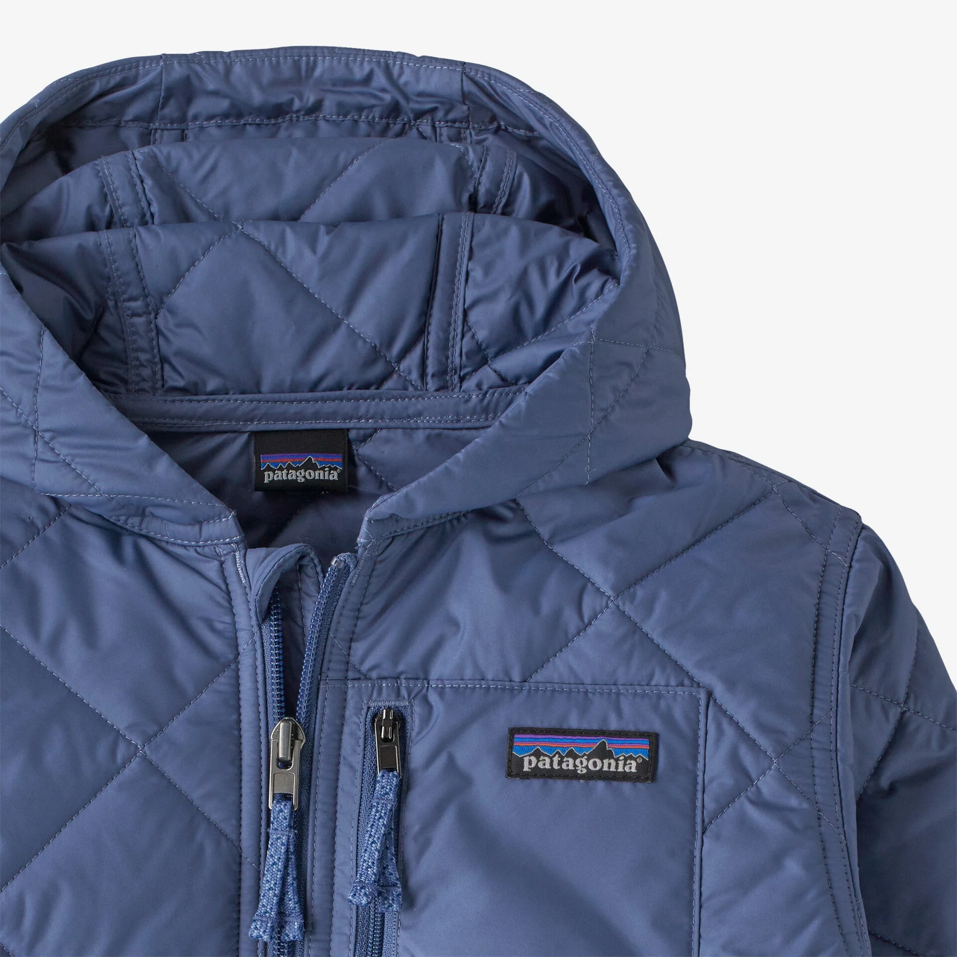 Kids' Diamond Quilted Hoody - Image 6