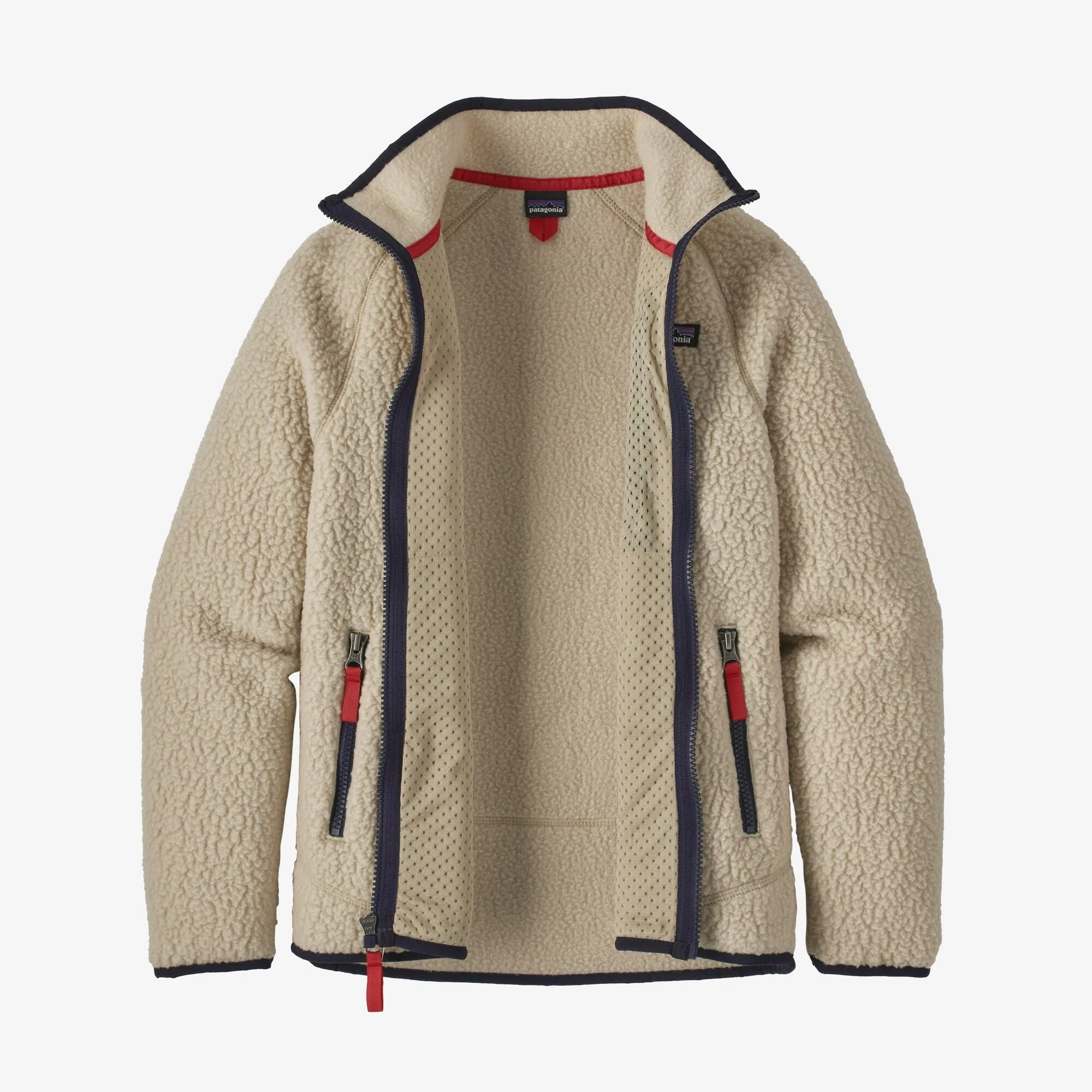 Kids' Retro Pile Fleece Jacket - Image 2