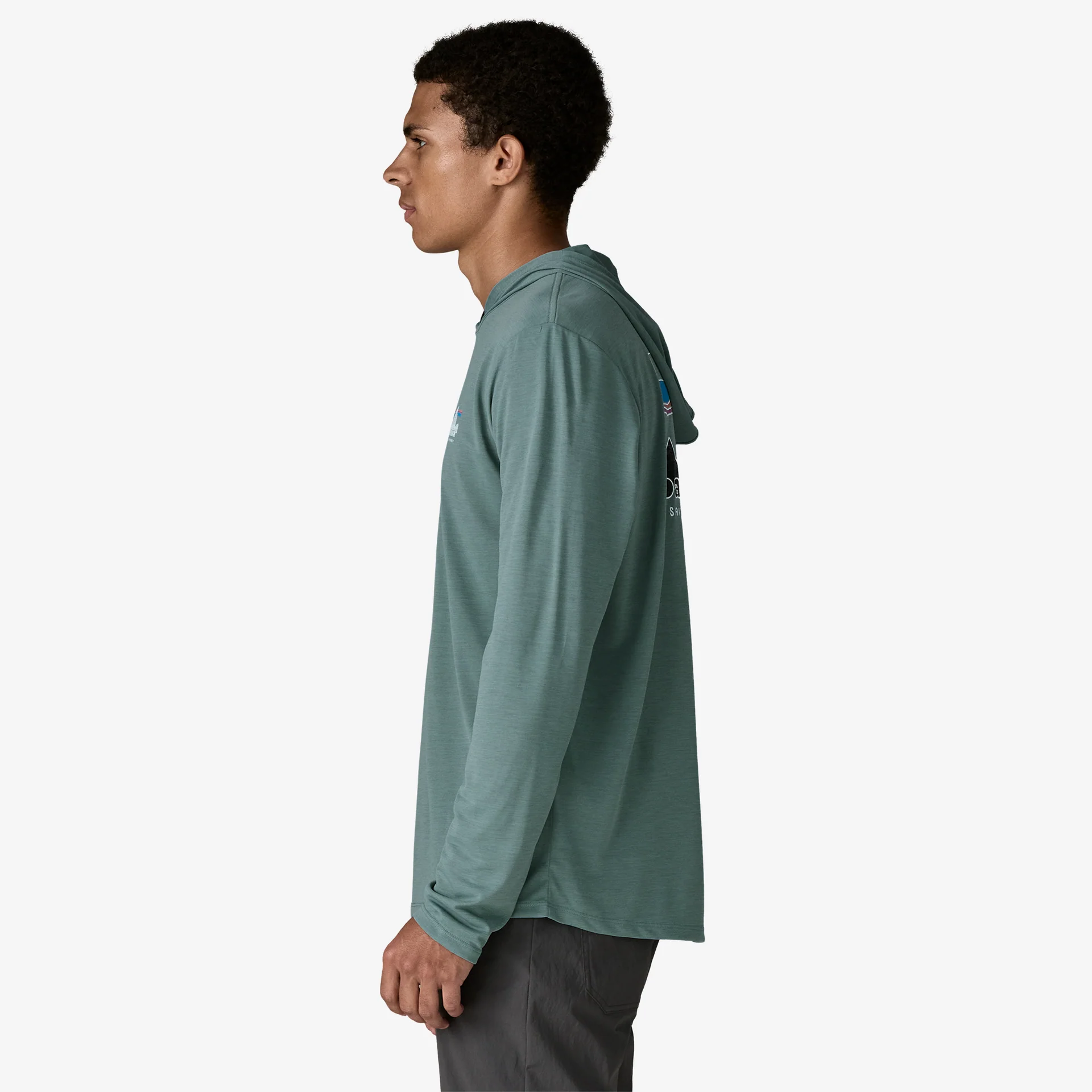 Men’s Capilene® Cool Daily Hoody - '73 Skyline - Image 6