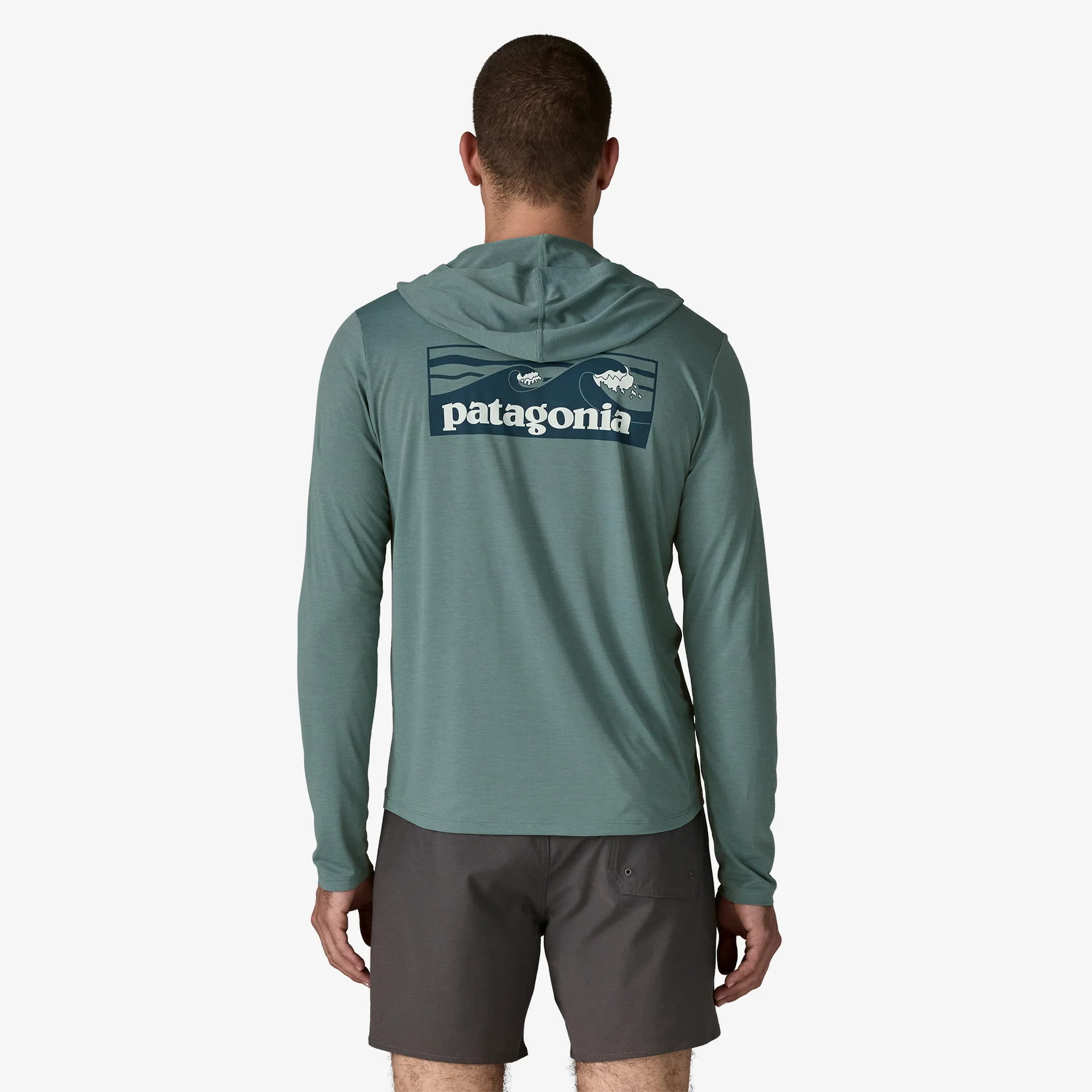 Men’s Capilene® Cool Daily Hoody - Boardshort Logo - Image 3