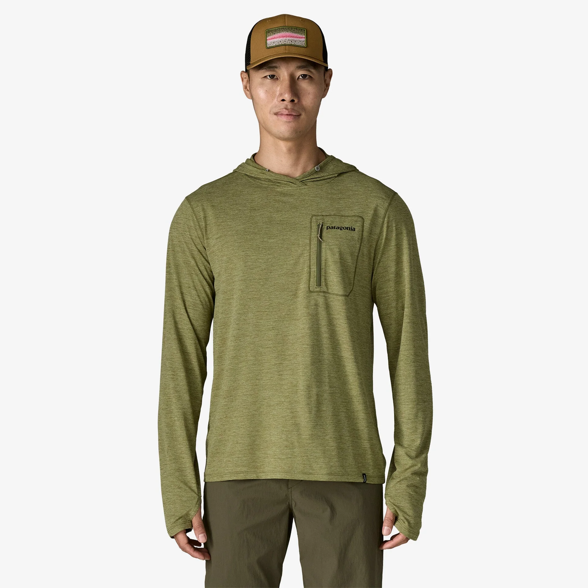 Men’s Capilene® Cool Sun Hoody - Fitz Roy Trout - Image 2