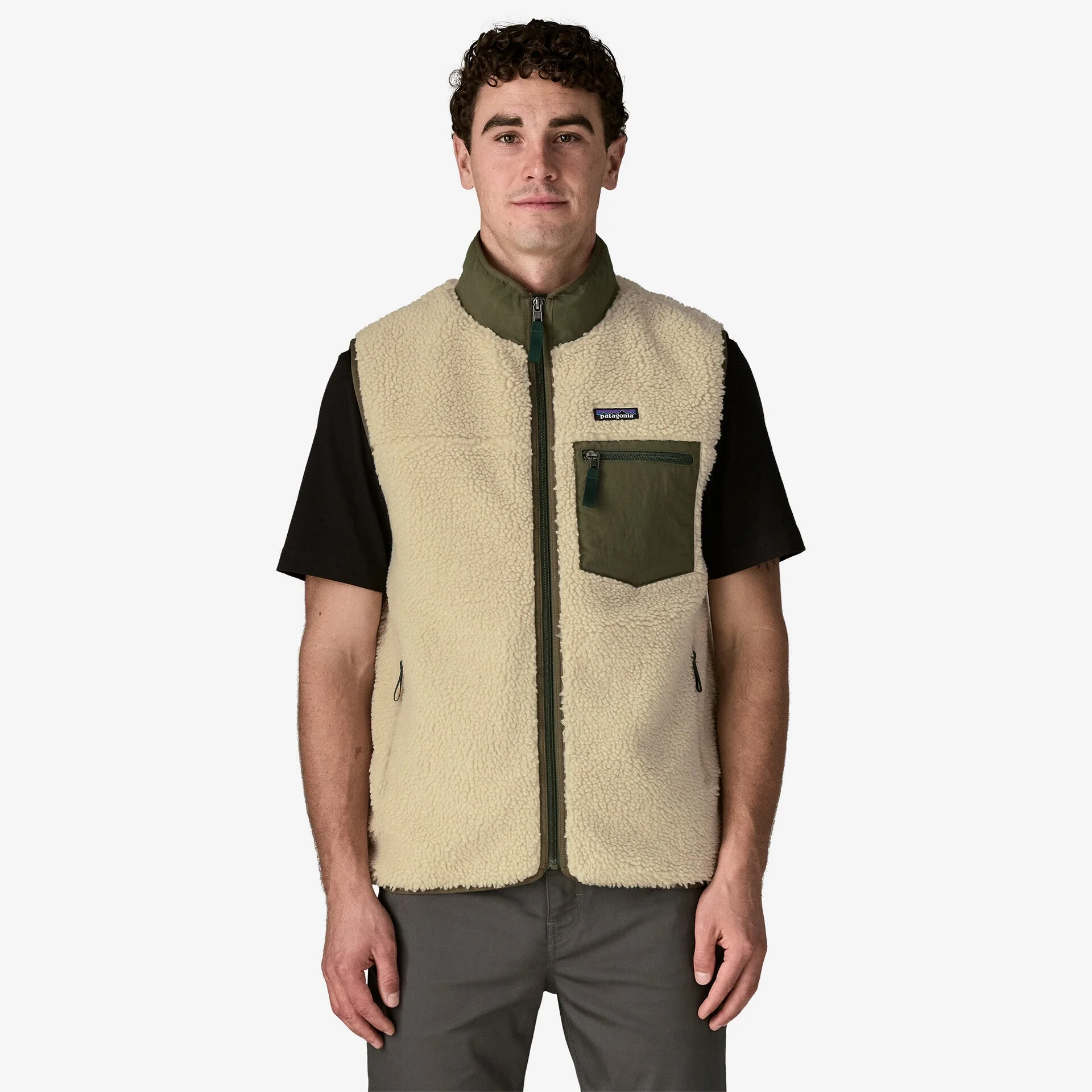 Men's Classic Retro-X® Fleece Vest - Image 2
