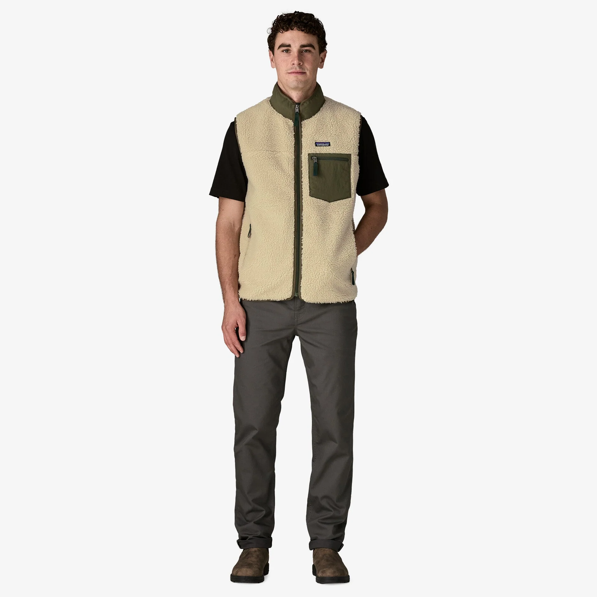 Men's Classic Retro-X® Fleece Vest - Image 4