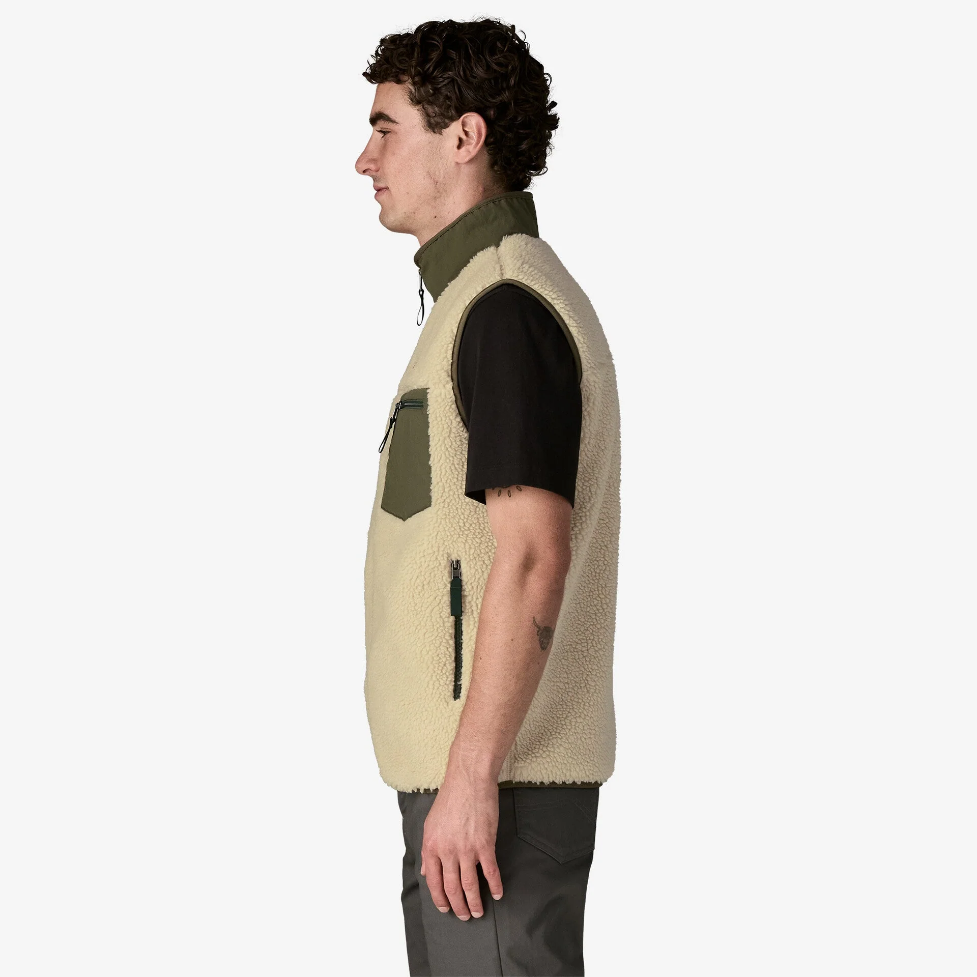 Men's Classic Retro-X® Fleece Vest - Image 5