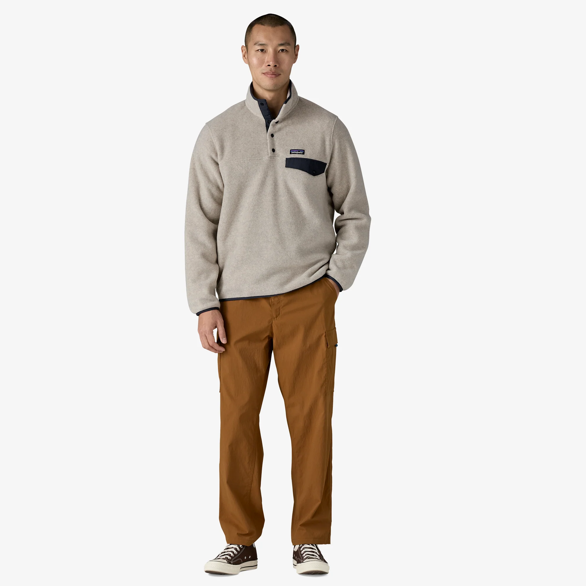 Men's Lightweight Synchilla® Snap-T® Fleece Pullover - Image 4