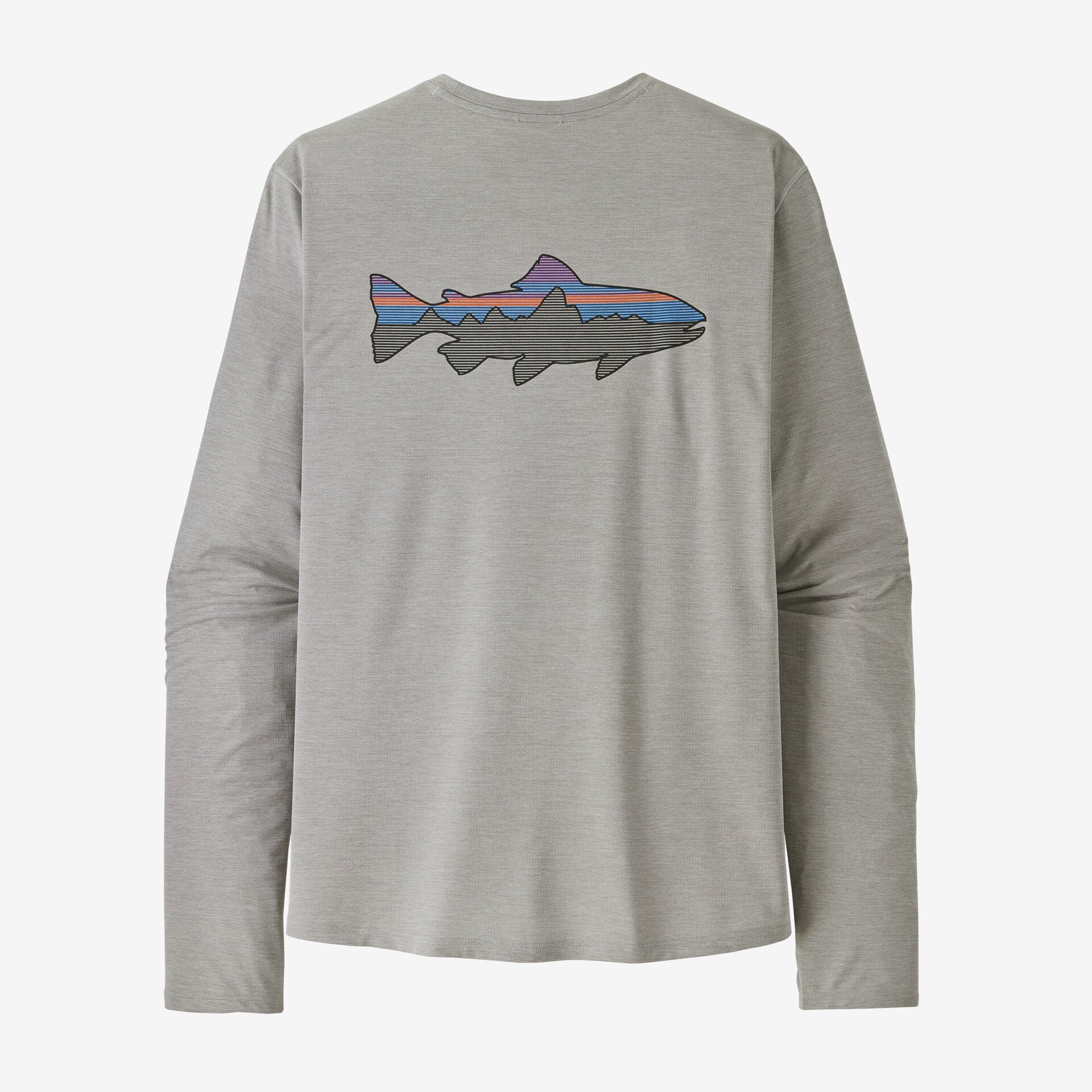 Men’s Long-Sleeved Capilene® Cool Sun Shirt - Fitz Roy Trout