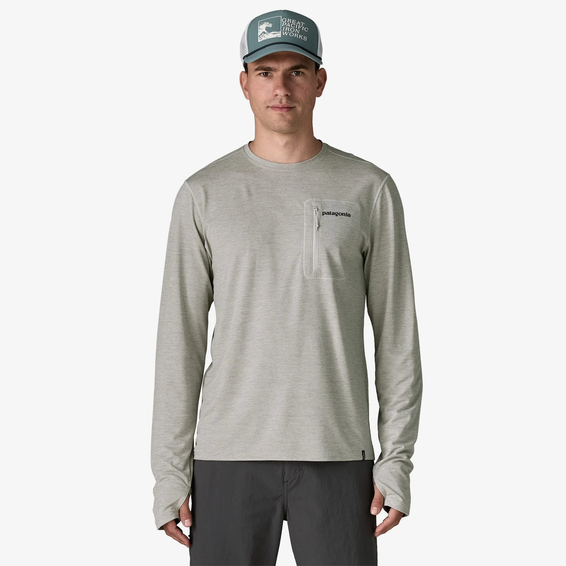 Men’s Long-Sleeved Capilene® Cool Sun Shirt - Fitz Roy Trout - Image 2