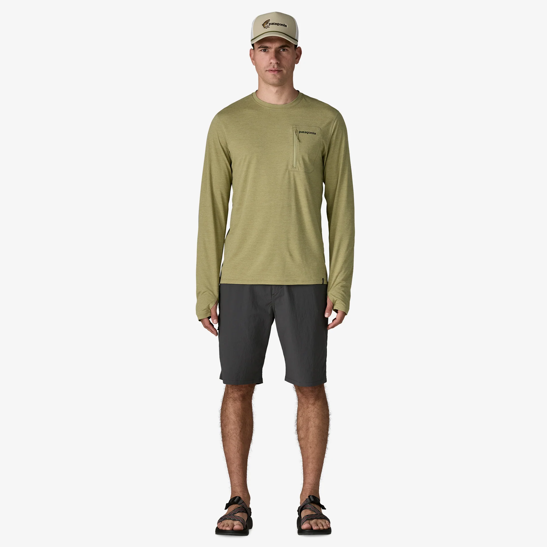 Men’s Long-Sleeved Capilene® Cool Sun Shirt - Fitz Roy Trout - Image 4