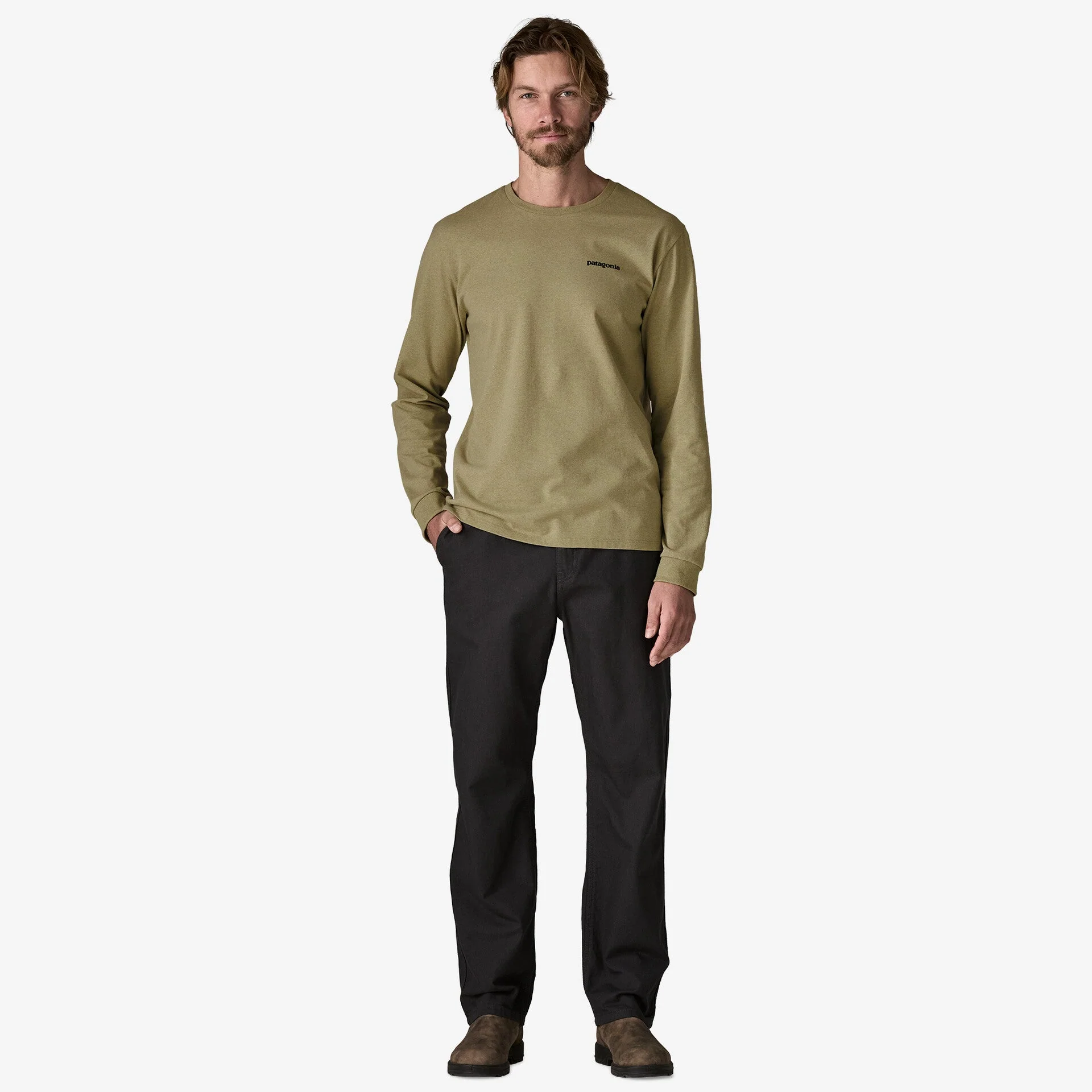 Men's Long-Sleeved Home Water Trout Responsibili-Tee® - Image 4