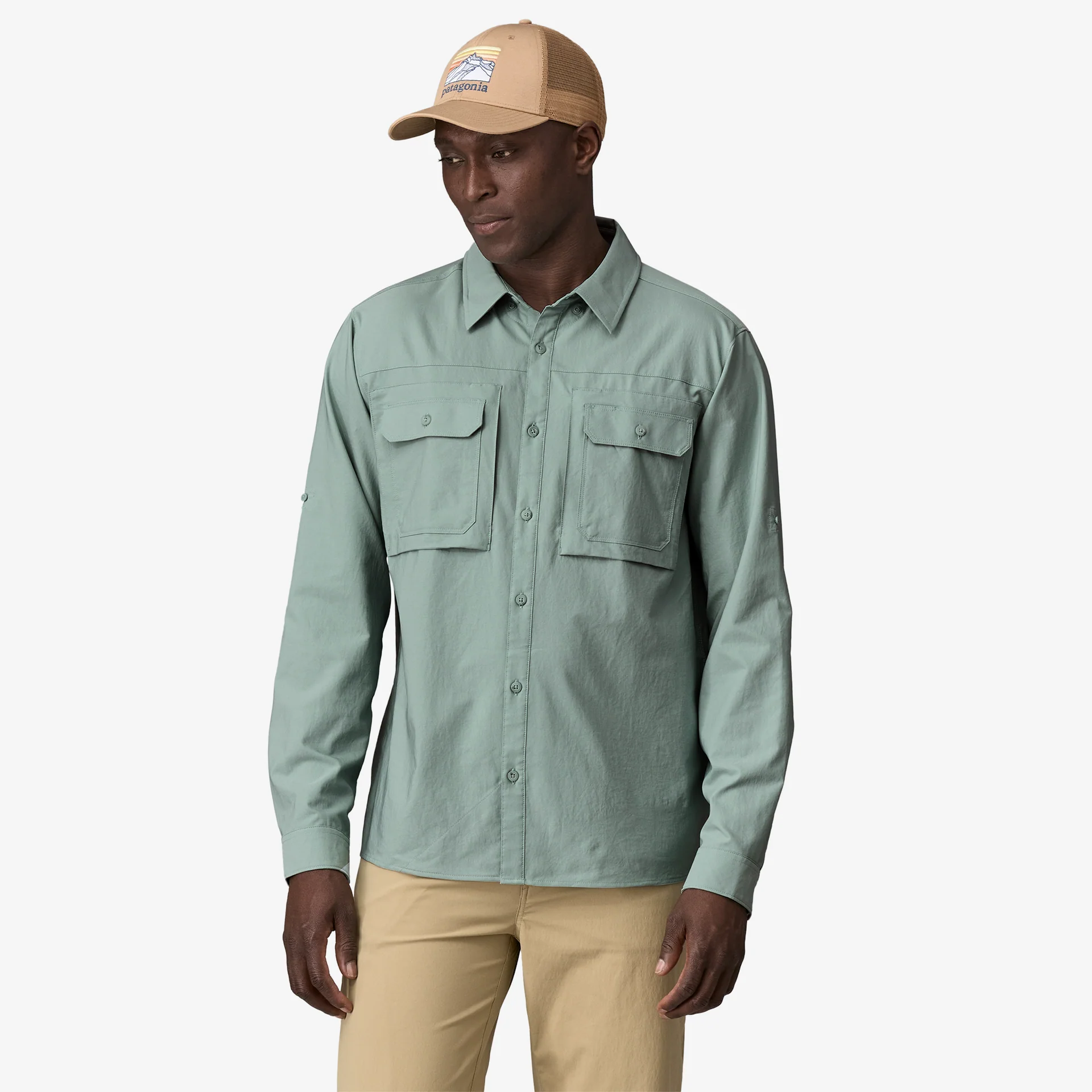Men's Long-Sleeved Self-Guided Sun Shirt - Image 2