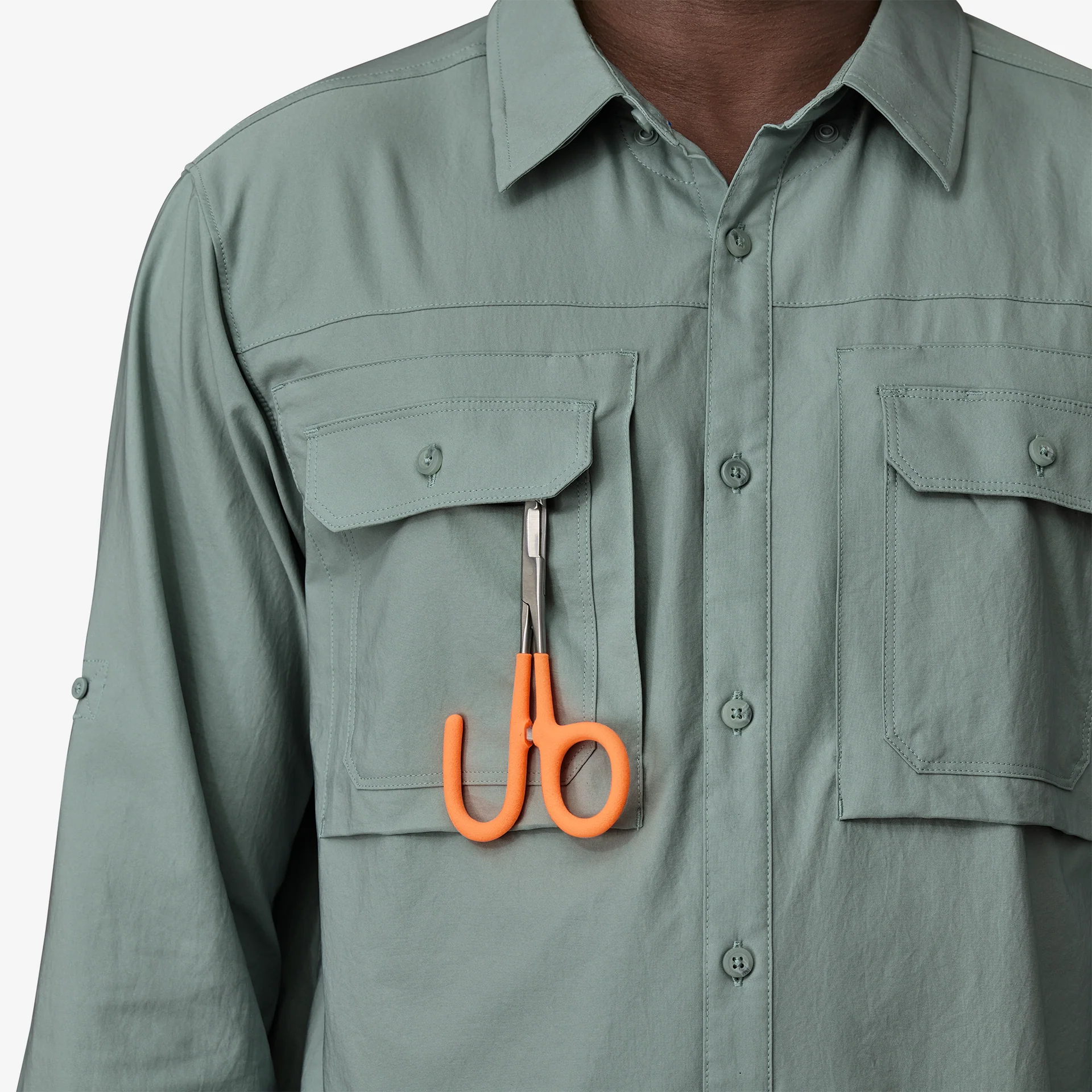 Men's Long-Sleeved Self-Guided Sun Shirt - Image 5