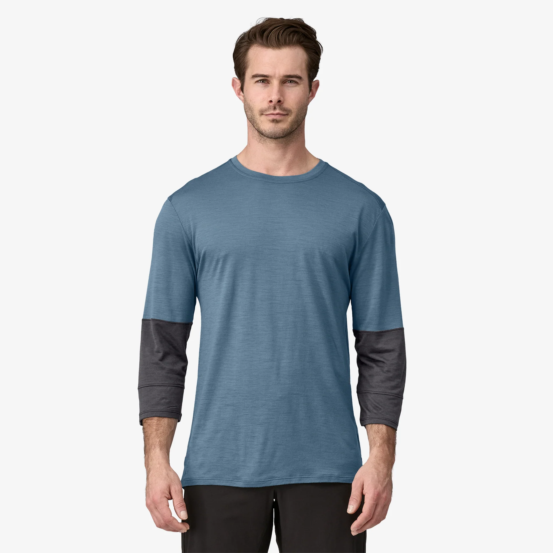 Men's Merino Blend 3/4-Sleeved Bike Jersey - Image 5