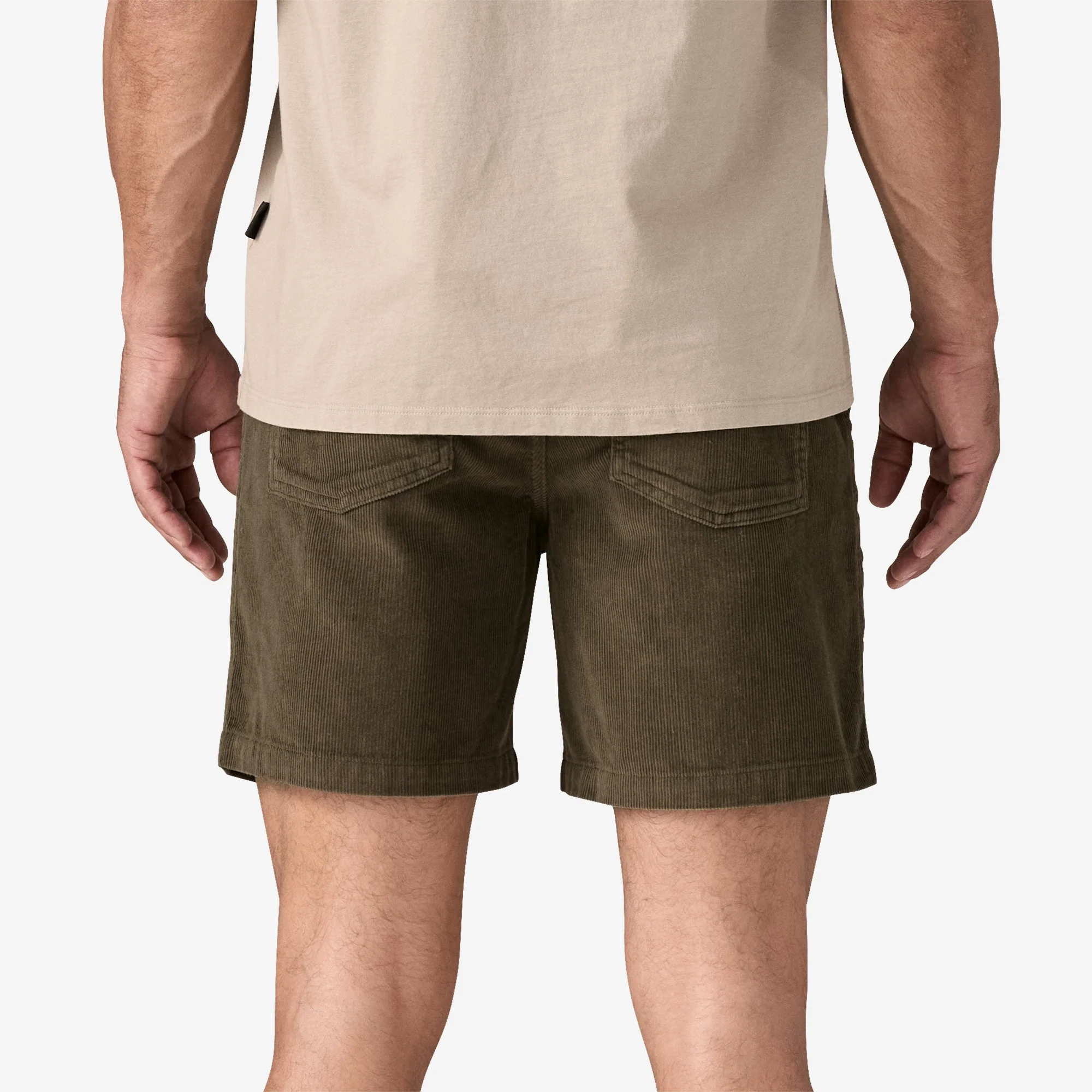 Men's Organic Cotton Cord Utility Shorts - 6" - Image 3