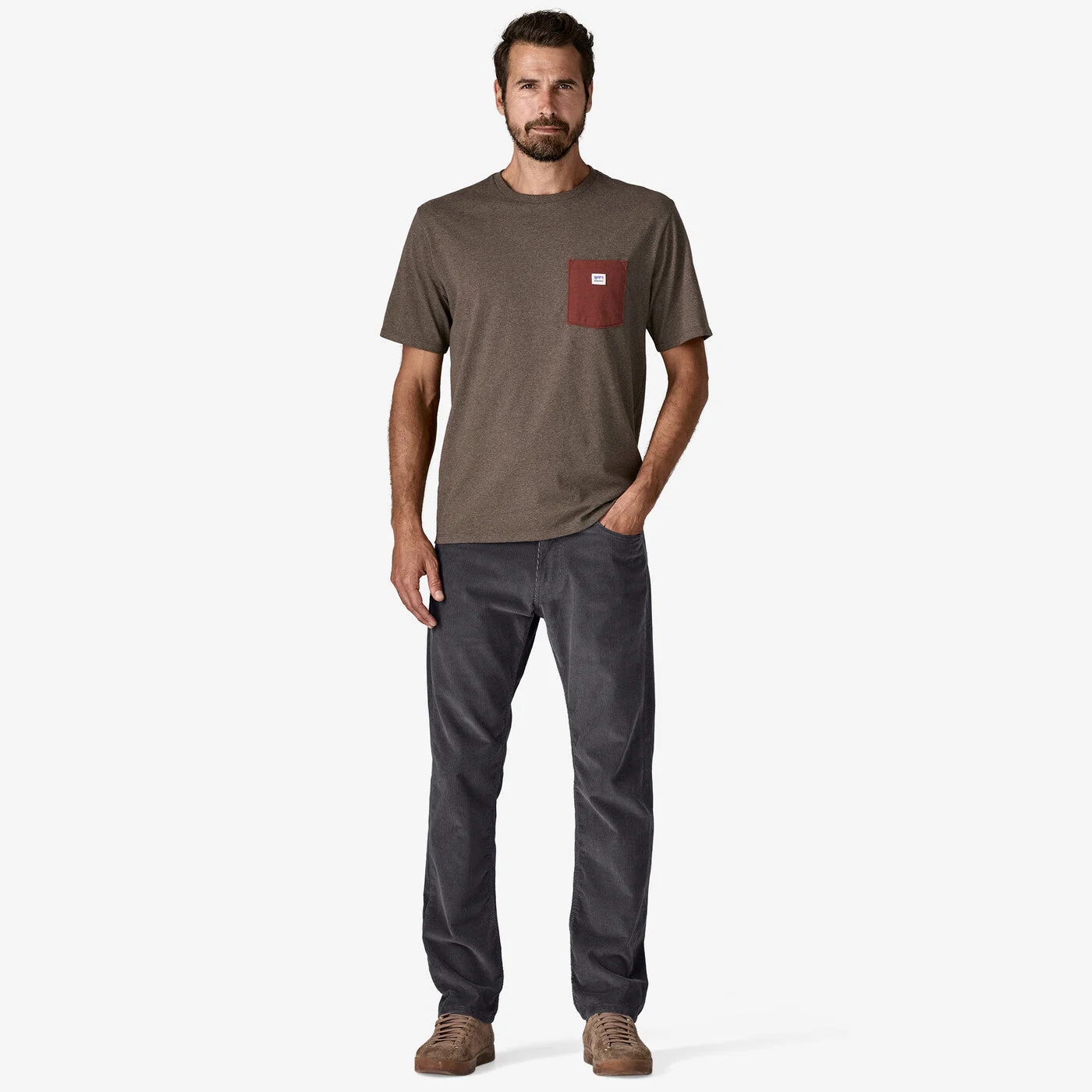 Men's Organic Cotton Corduroy Jeans - Regular - Image 4