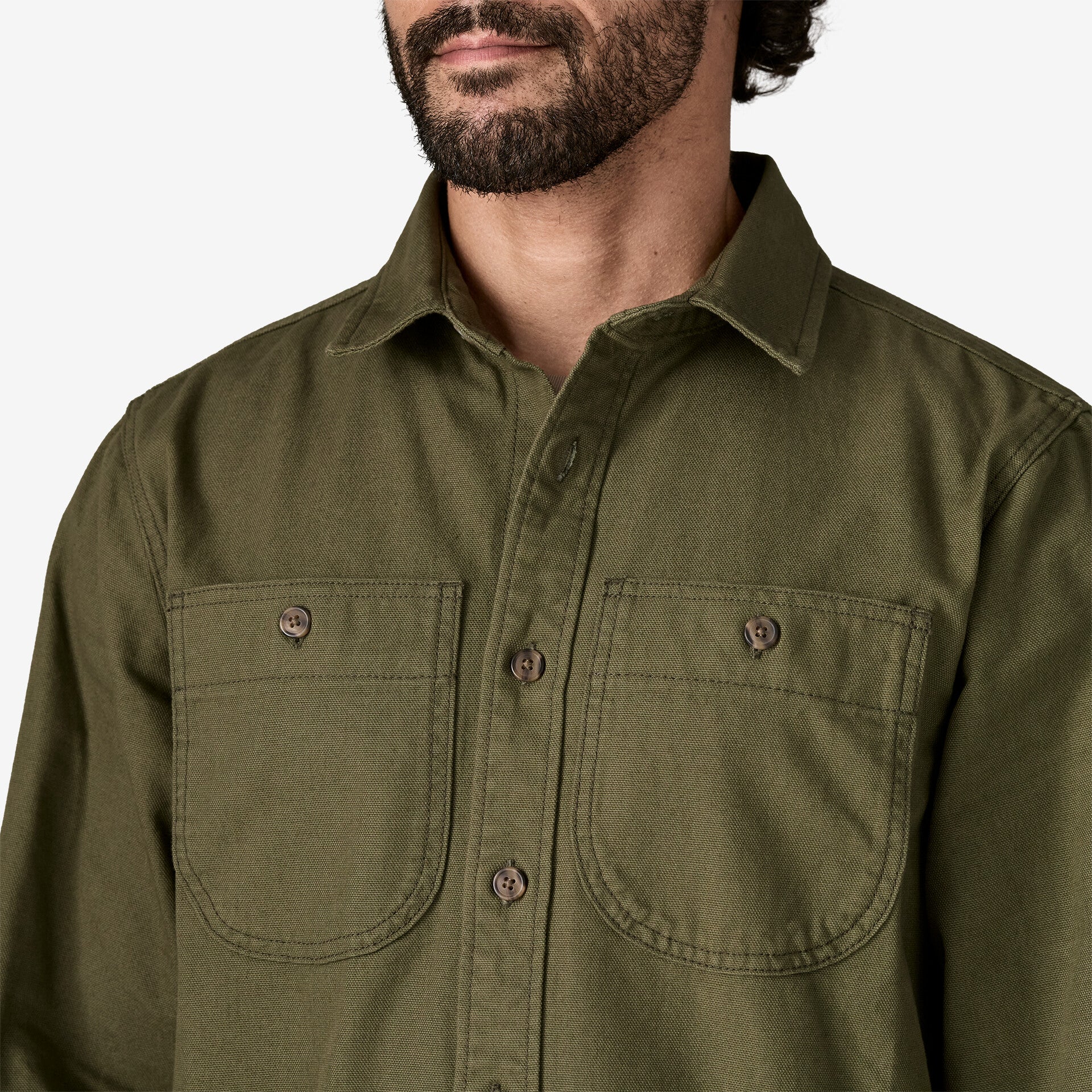 Men's Point Reyes Canvas Shirt - Image 5