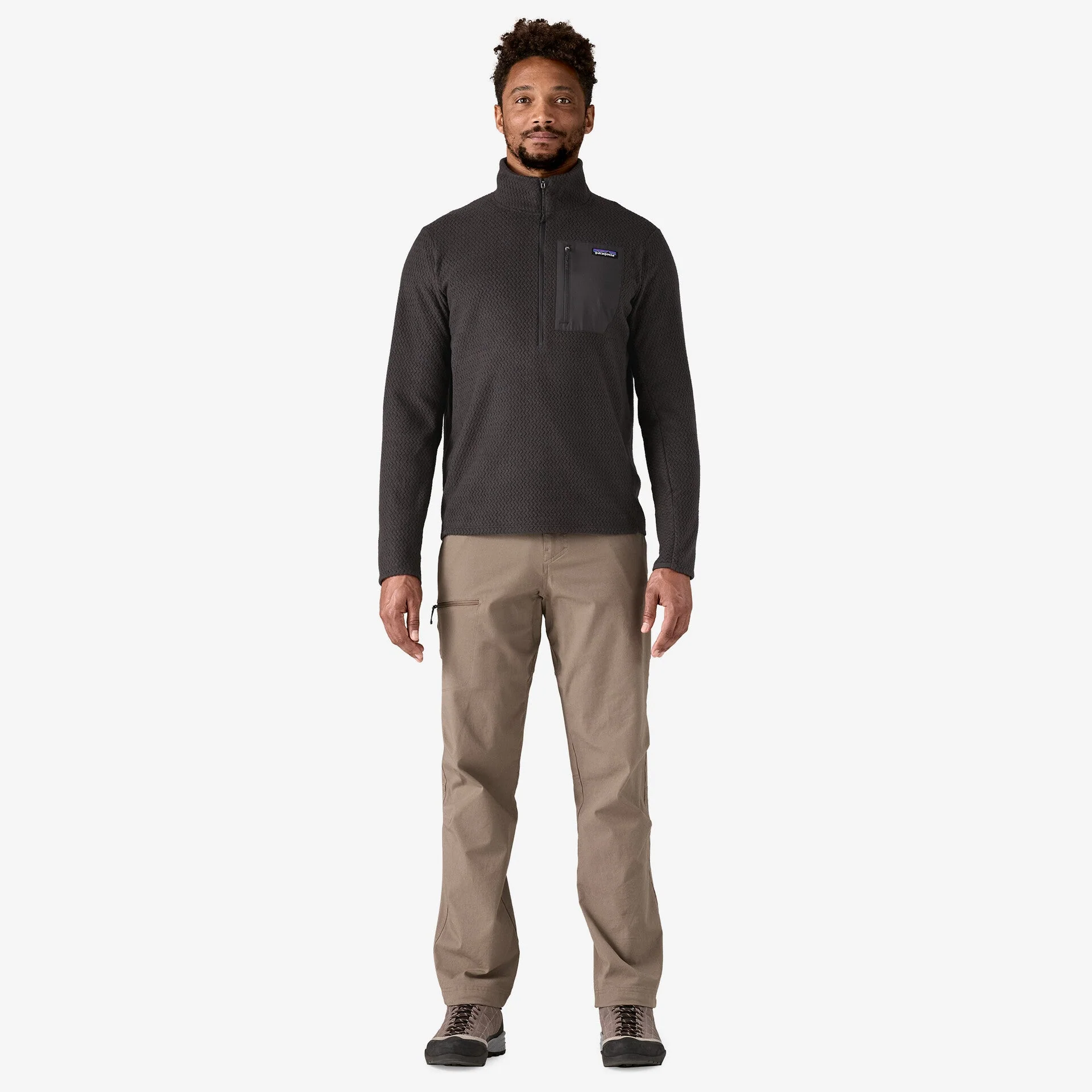 Men's R1® Air Fleece Zip-Neck - Image 4