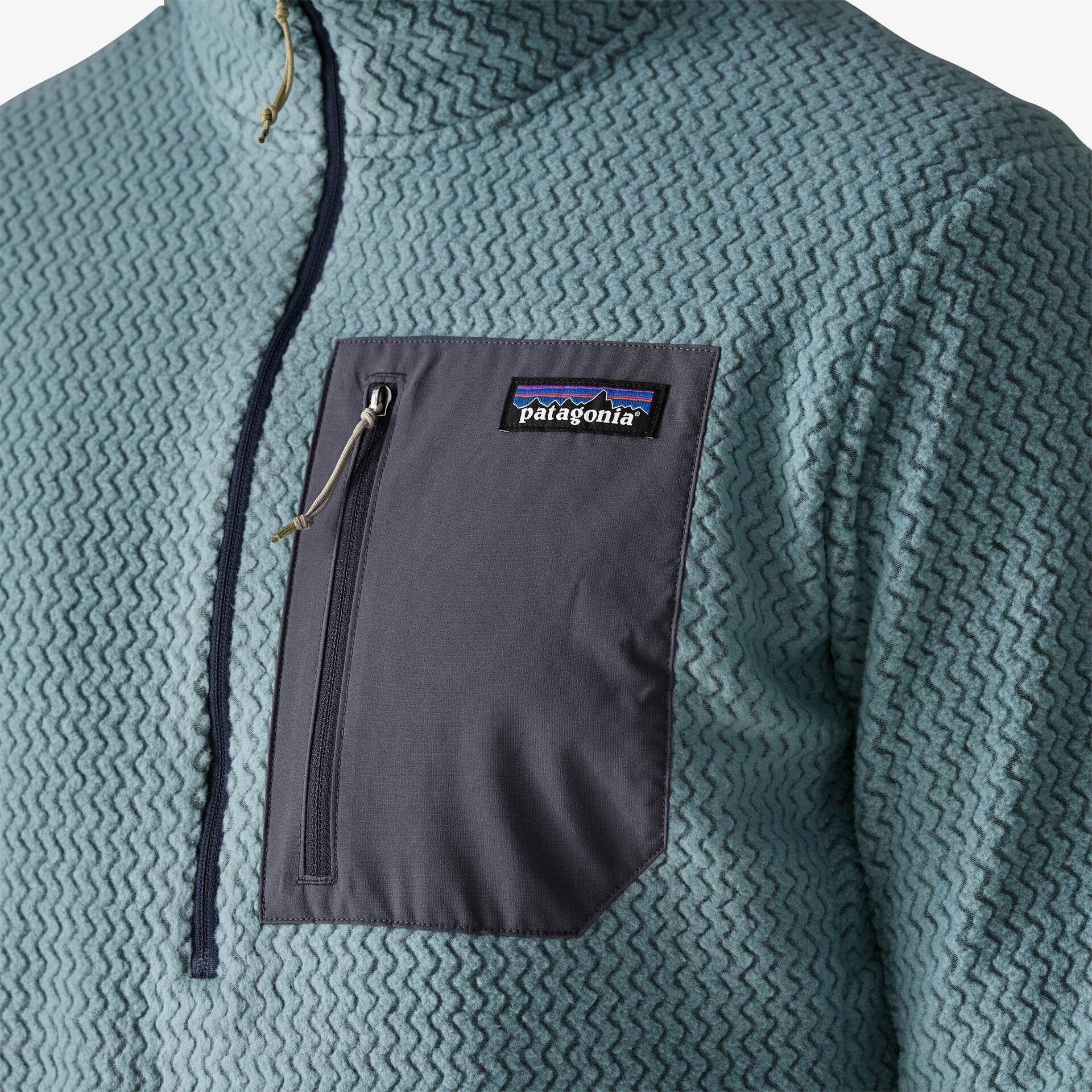Men's R1® Air Fleece Zip-Neck - Image 6