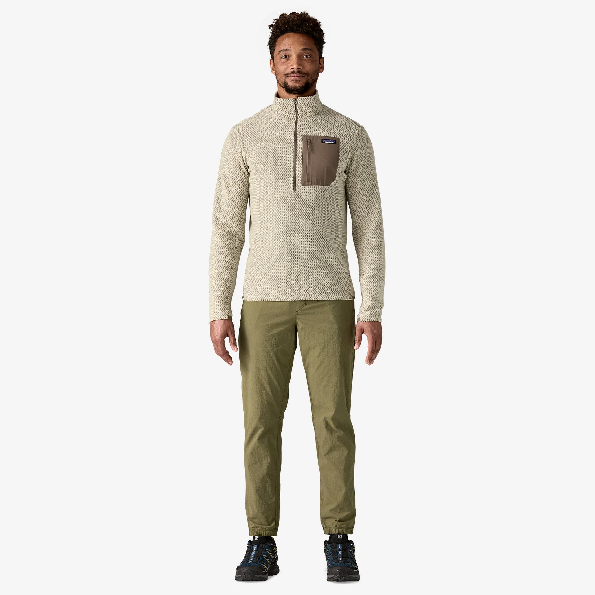Men's R1® Air Fleece Zip-Neck - Image 4