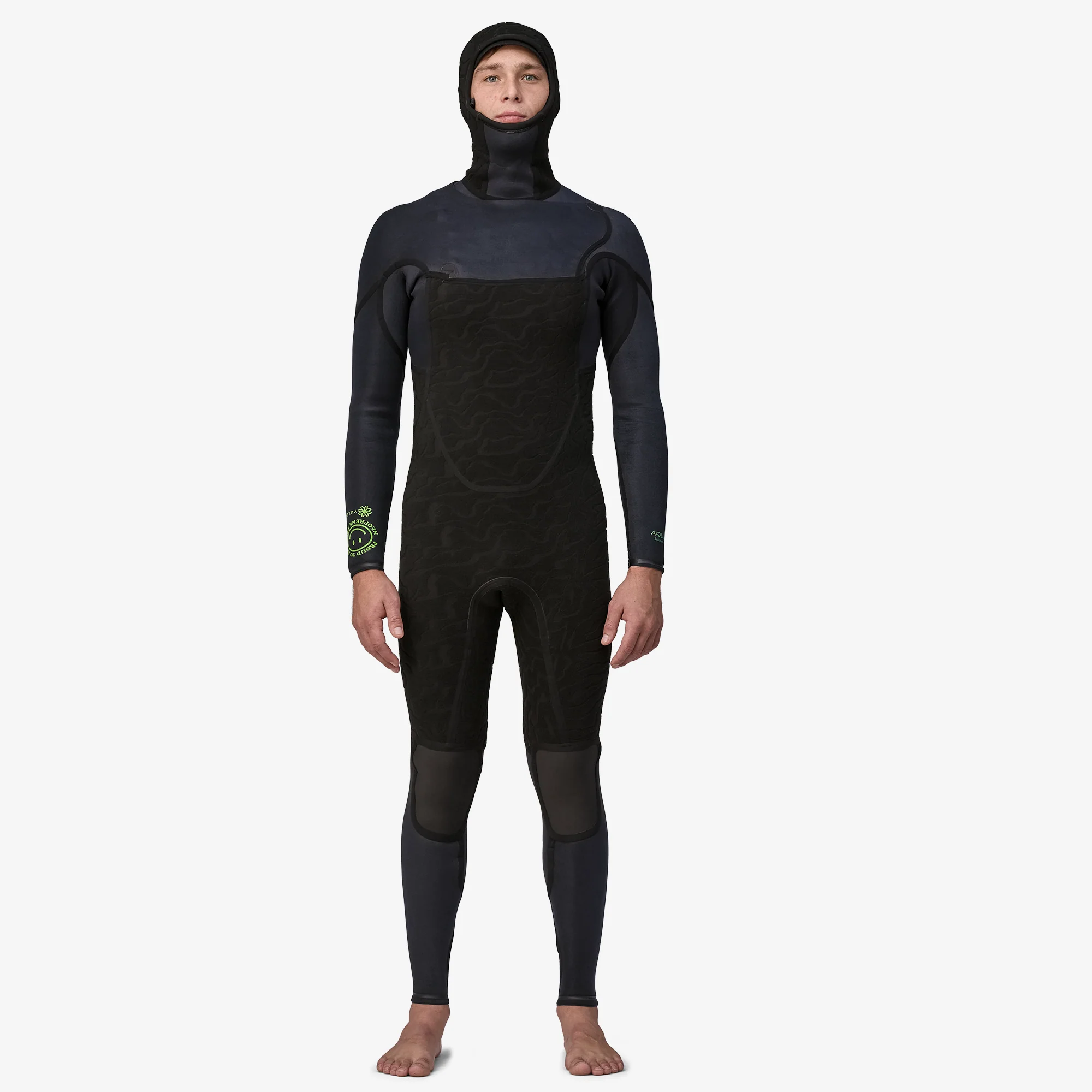 Men's R2® Yulex® Regulator® Front-Zip Hooded Full Suit - Image 3