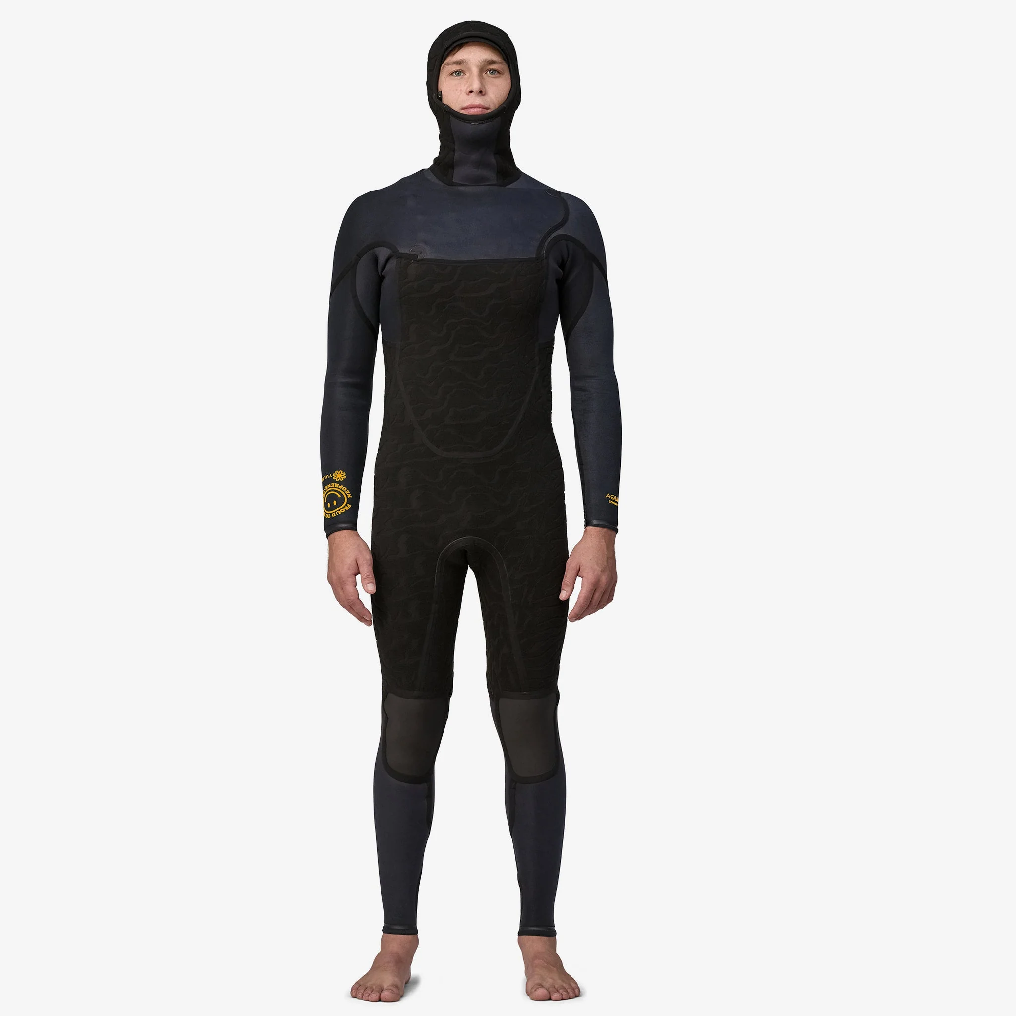 Men's R3® Yulex® Regulator® Front-Zip Hooded Full Suit - Image 3