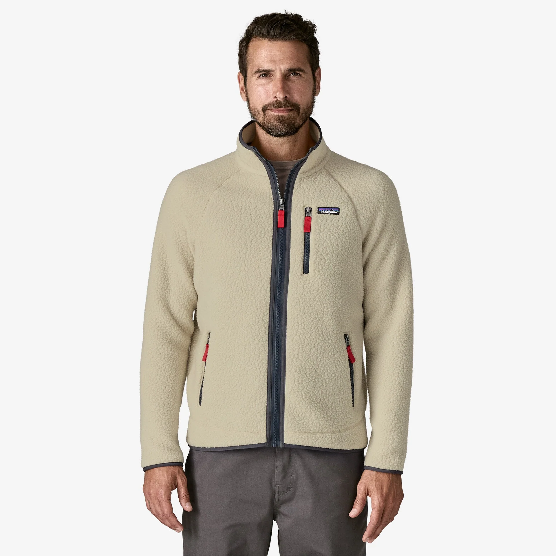 Men's Retro Pile Fleece Jacket - Image 2