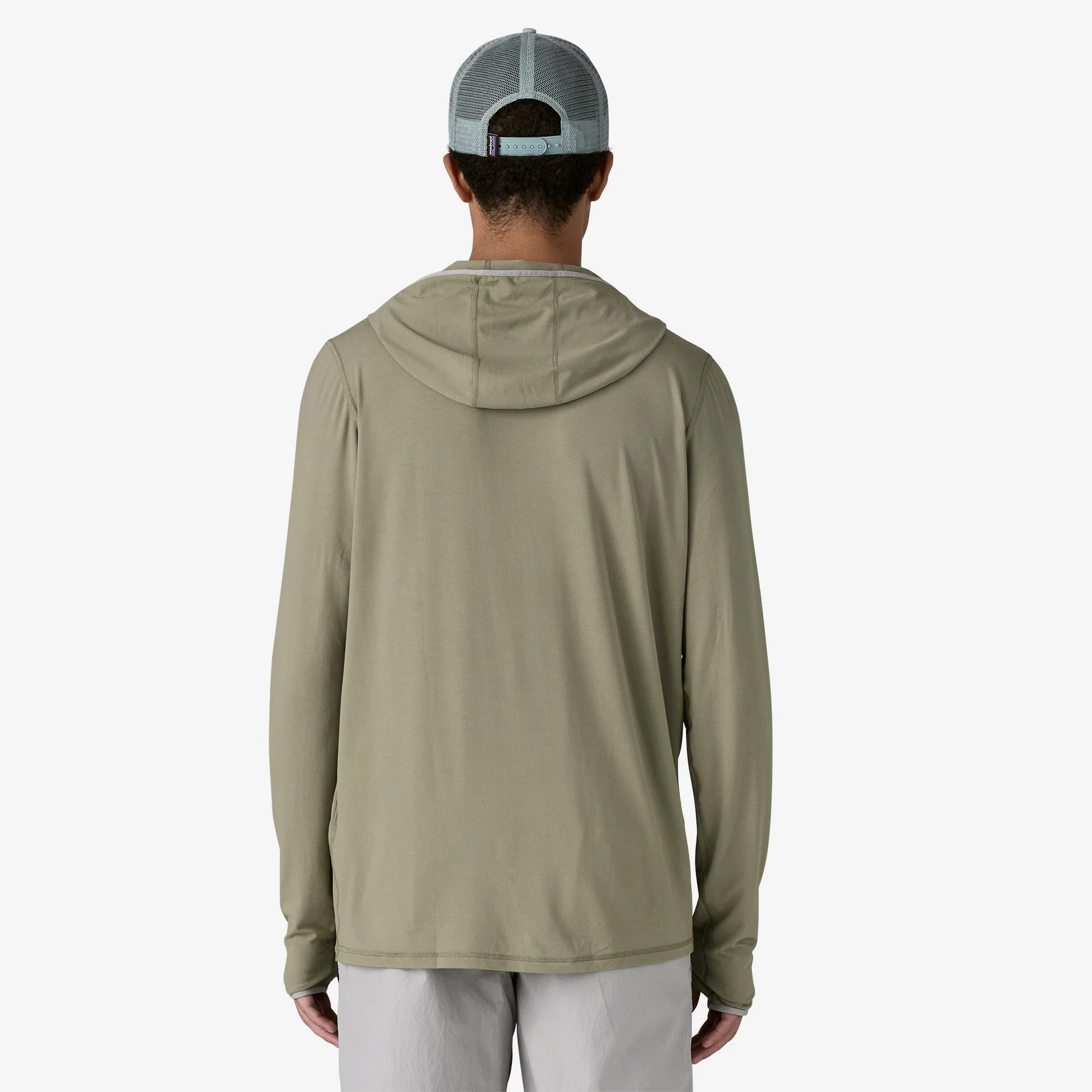 Men's Tropic Comfort Natural Sun Hoody - Image 3