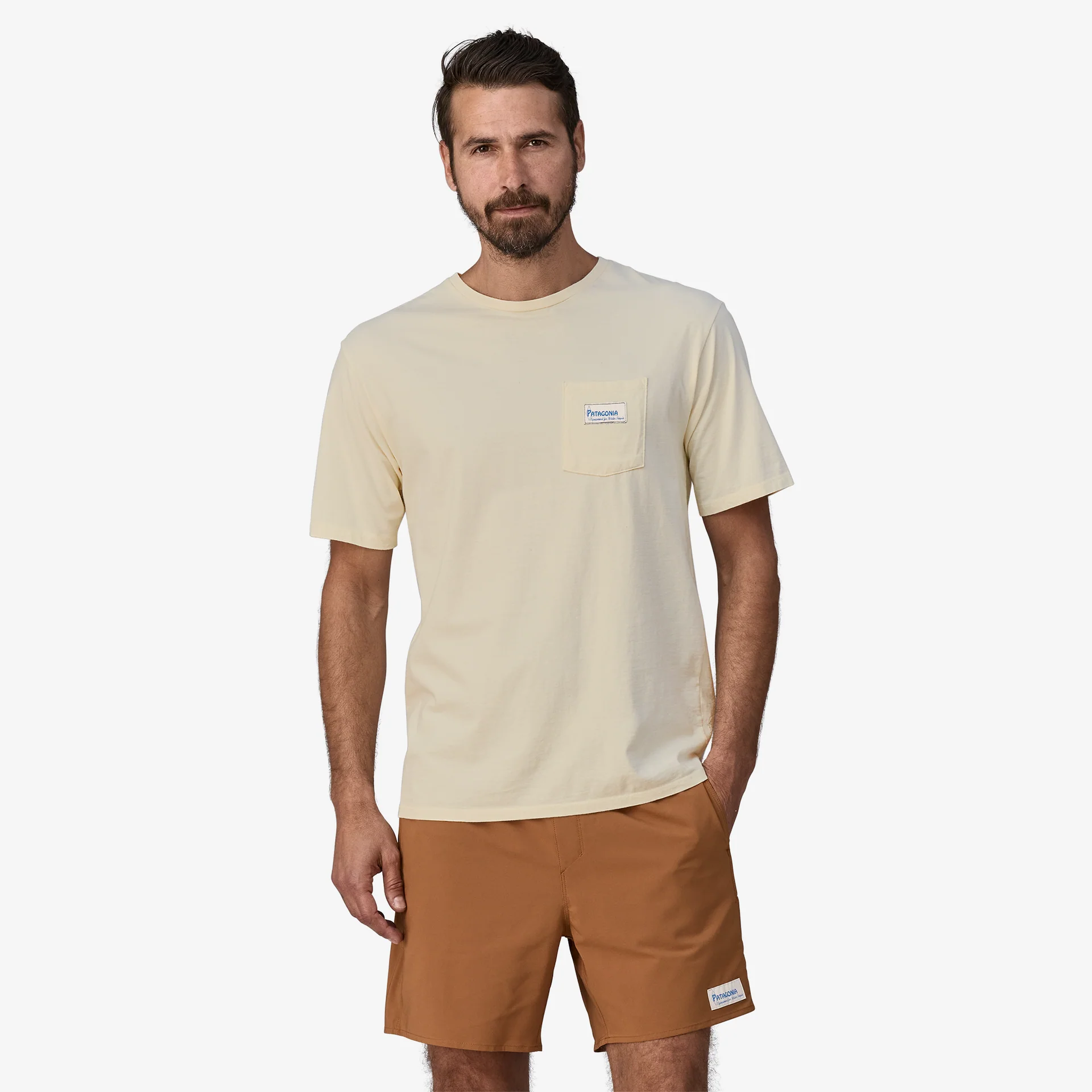 Men's Water People Organic Pocket T-Shirt - Image 2