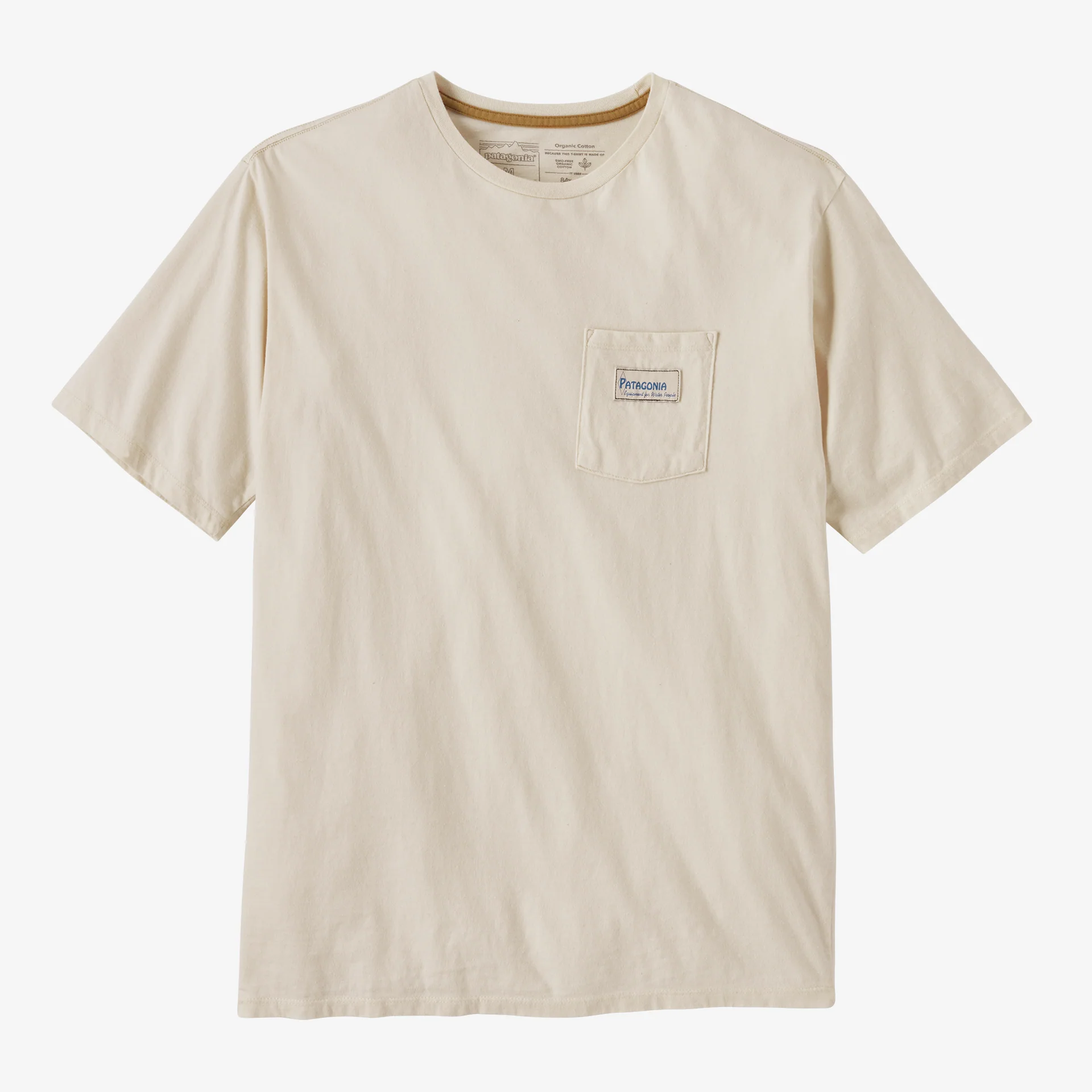 Men's Water People Organic Pocket T-Shirt - Image 4