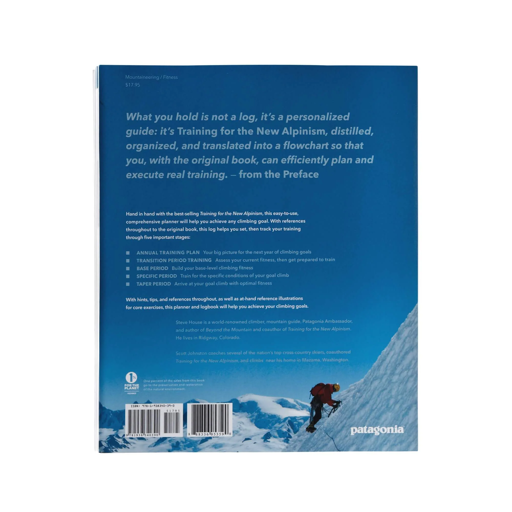The New Alpinism Training Log by Steve House and Scott Johnston (Patagonia spiral bound paperback) - Image 7