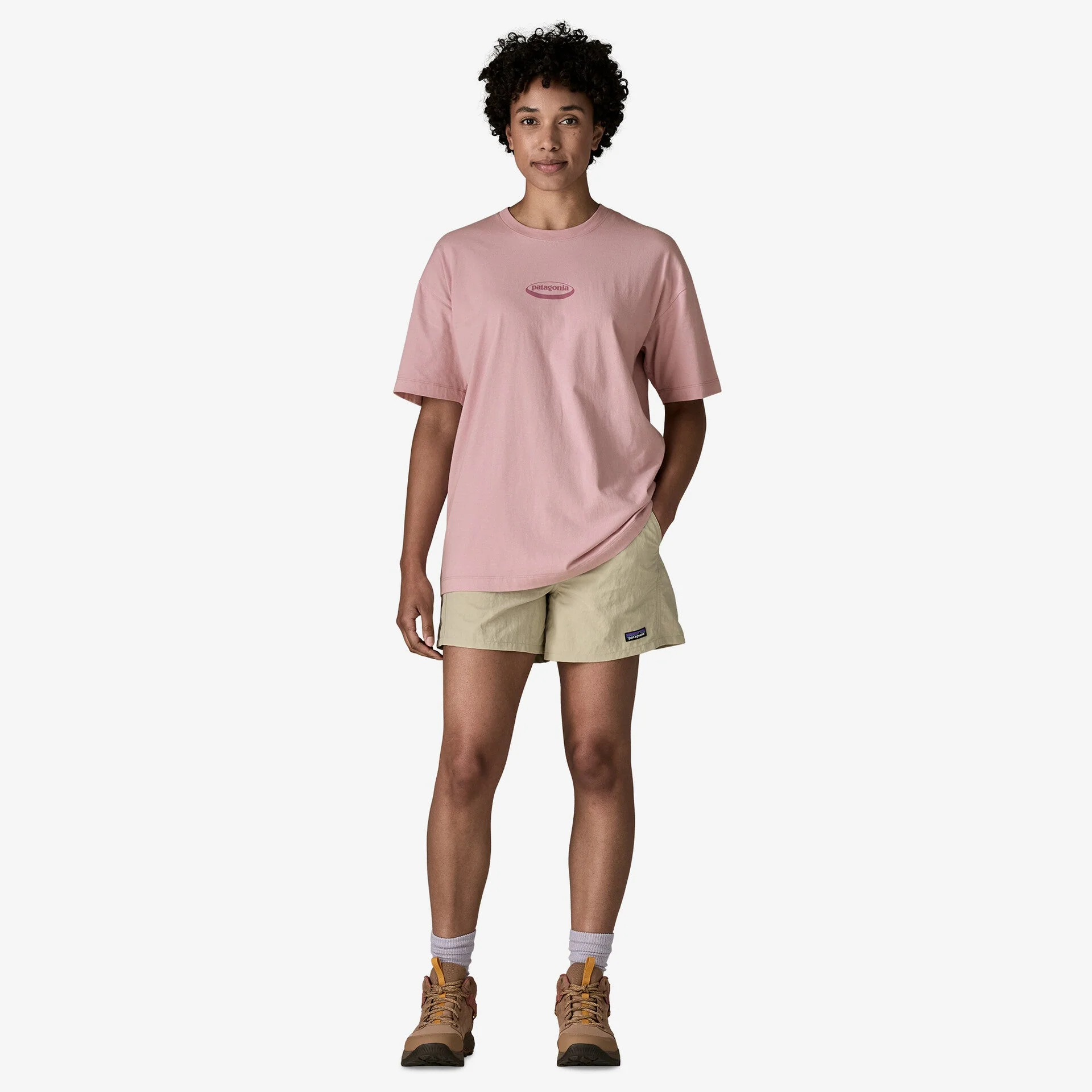 Women’s '95 Oval Logo Oversized T-Shirt - Image 4