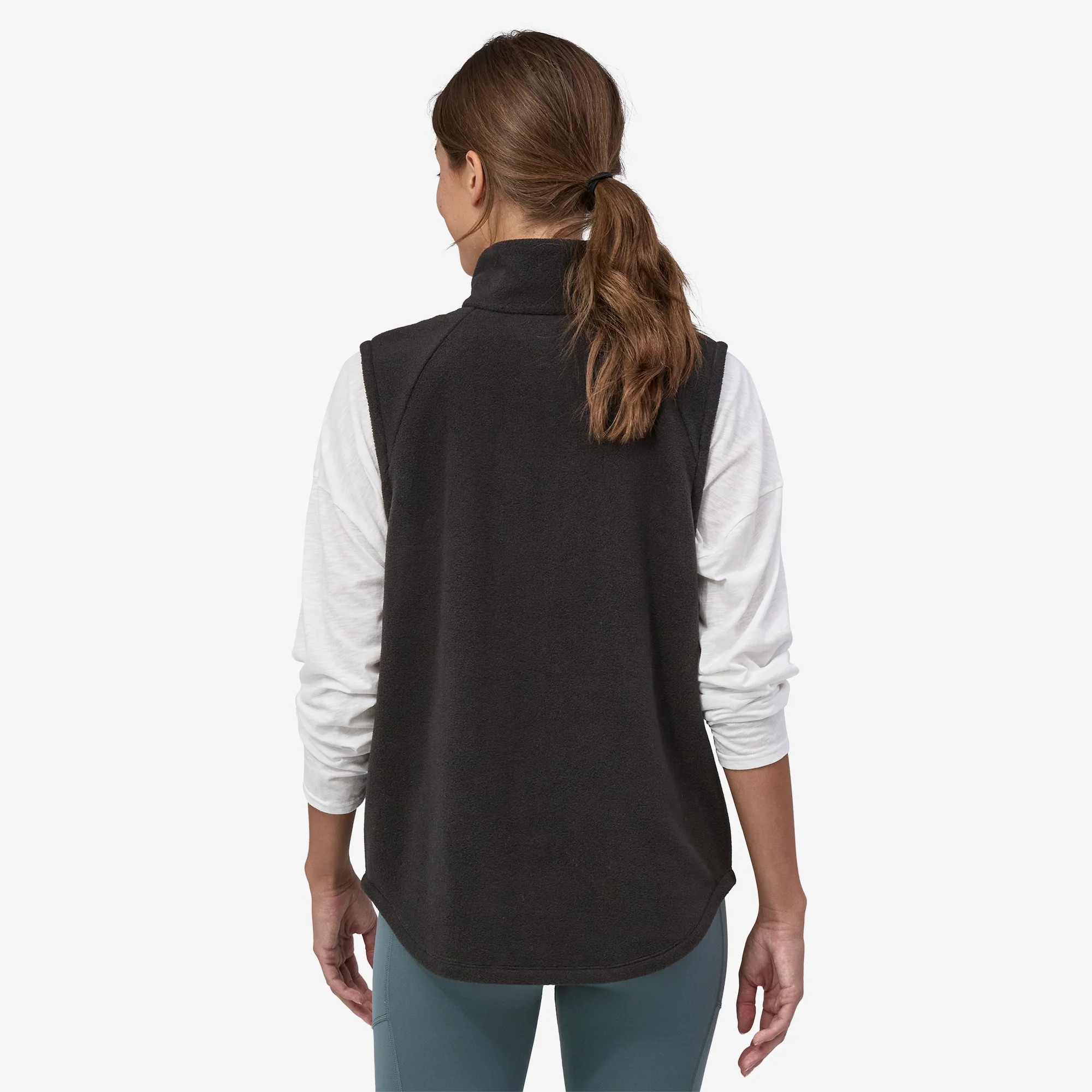Women's Classic Microdini Fleece Vest - Image 3