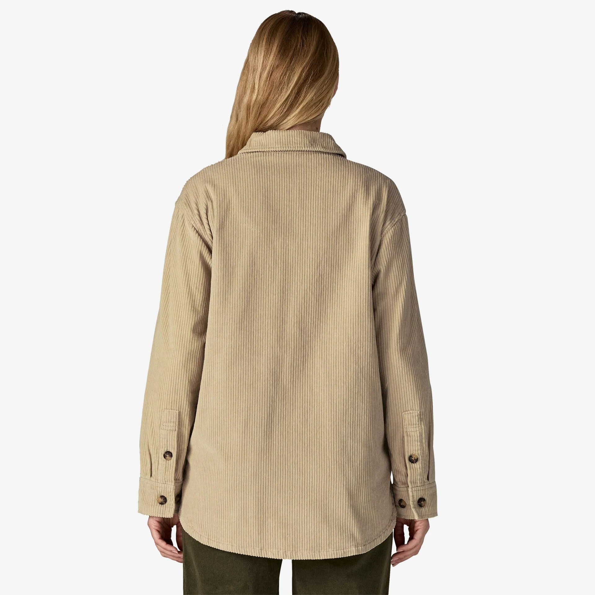 Women's Corduroy Overshirt Jacket - Image 3