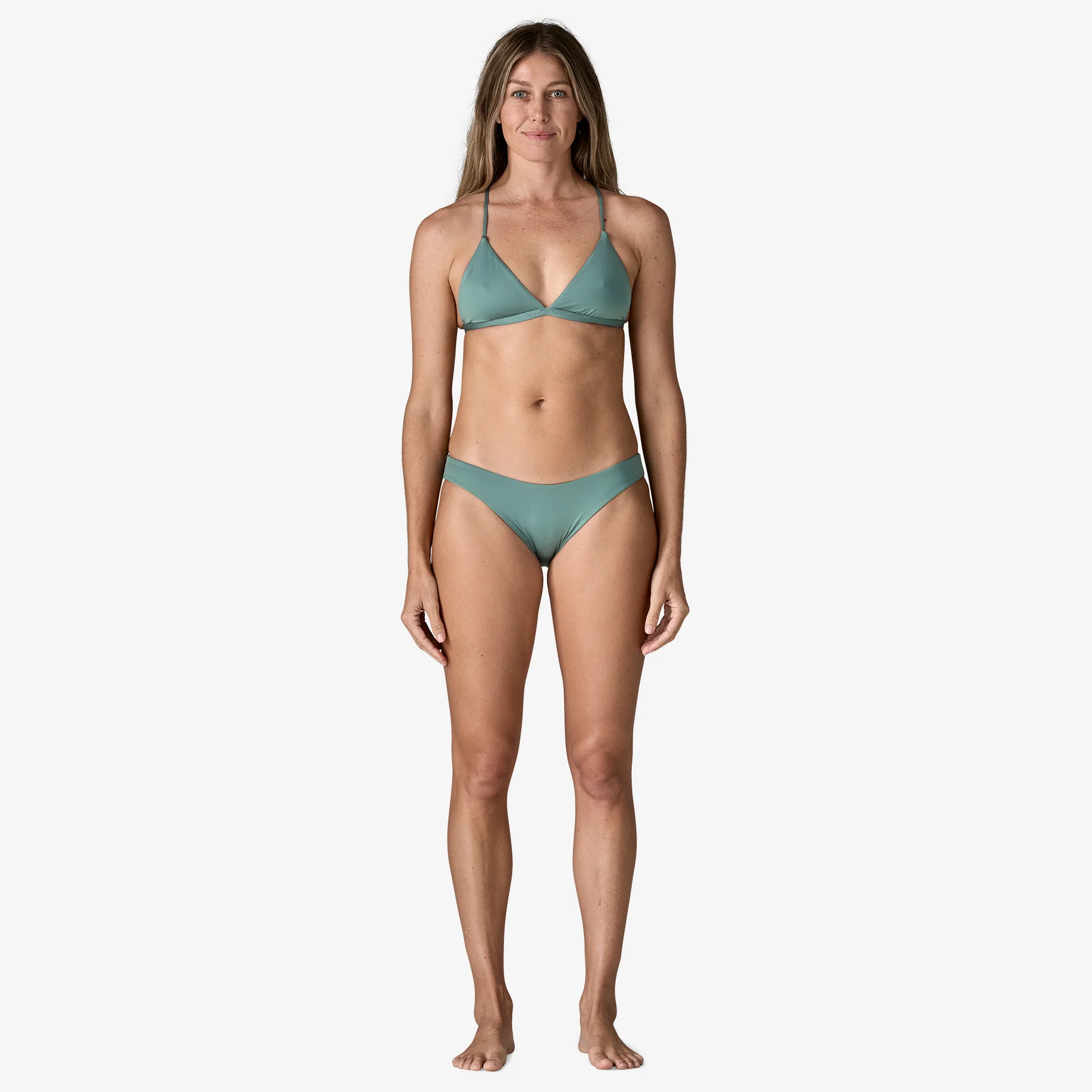 Women's Cross Shore Triangle Bikini Top - Image 4