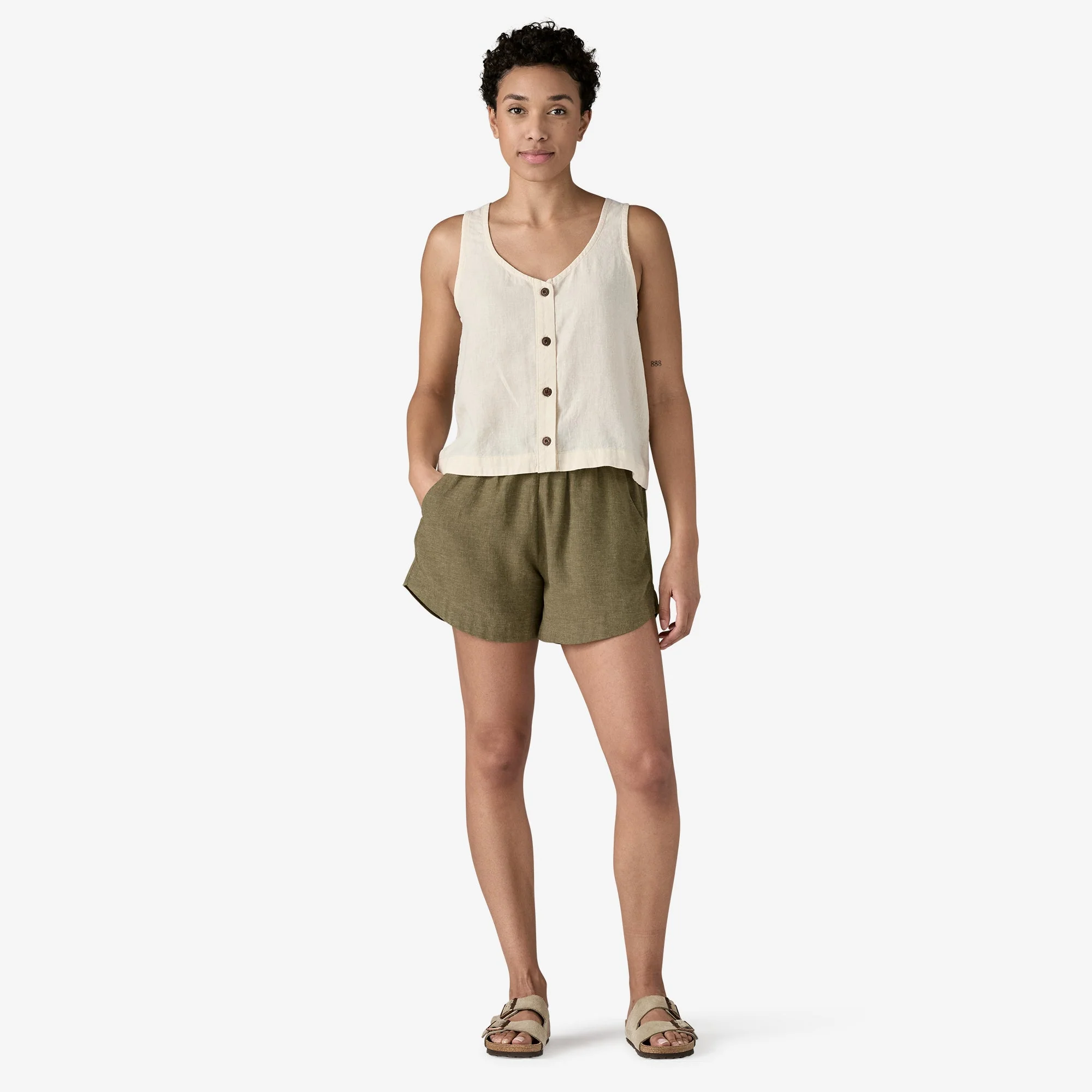 Women's Garden Island Shorts - 3½" - Image 4