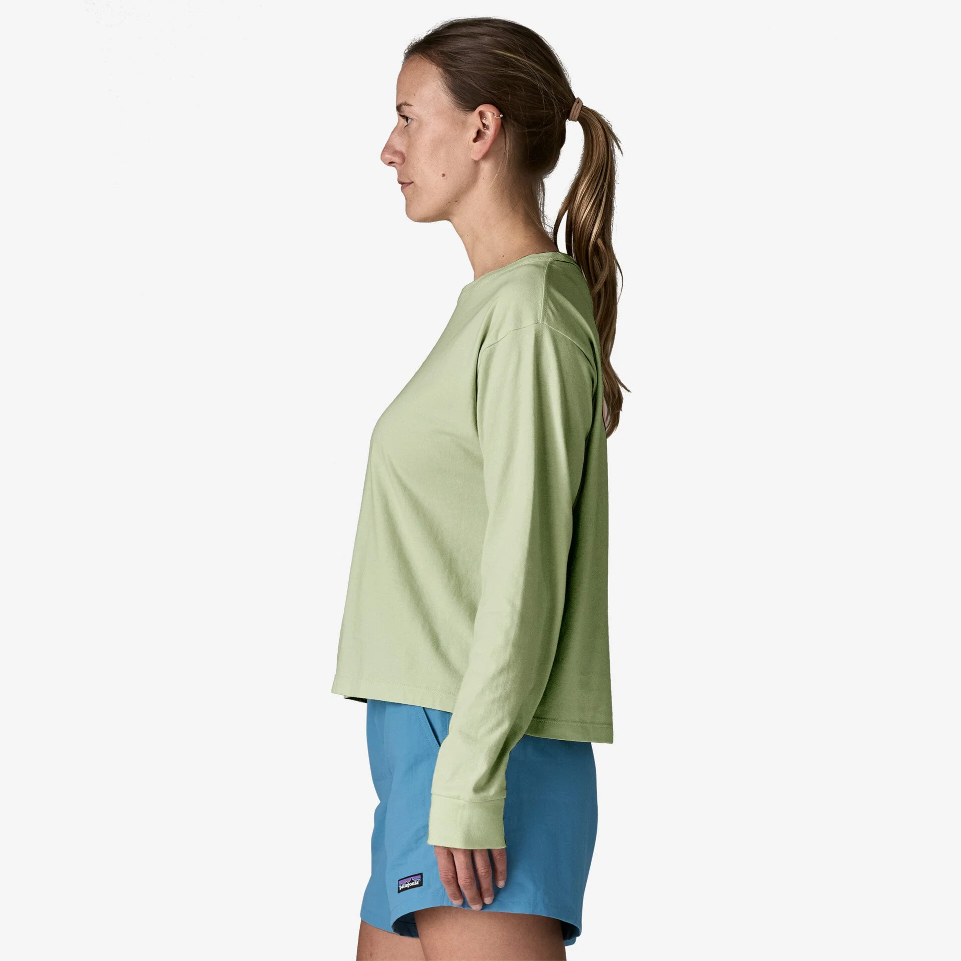 Women’s Long-Sleeved '95 Oval Logo Easy-Cut T-Shirt - Image 6