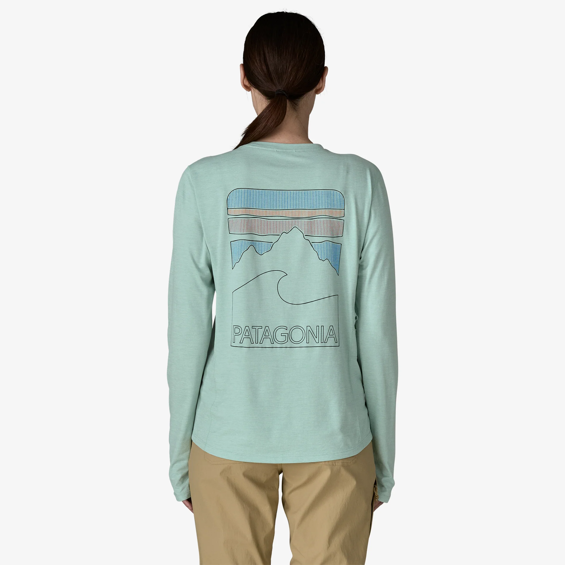 Women’s Long-Sleeved Capilene® Cool Sun Shirt - Peak Visions - Image 3