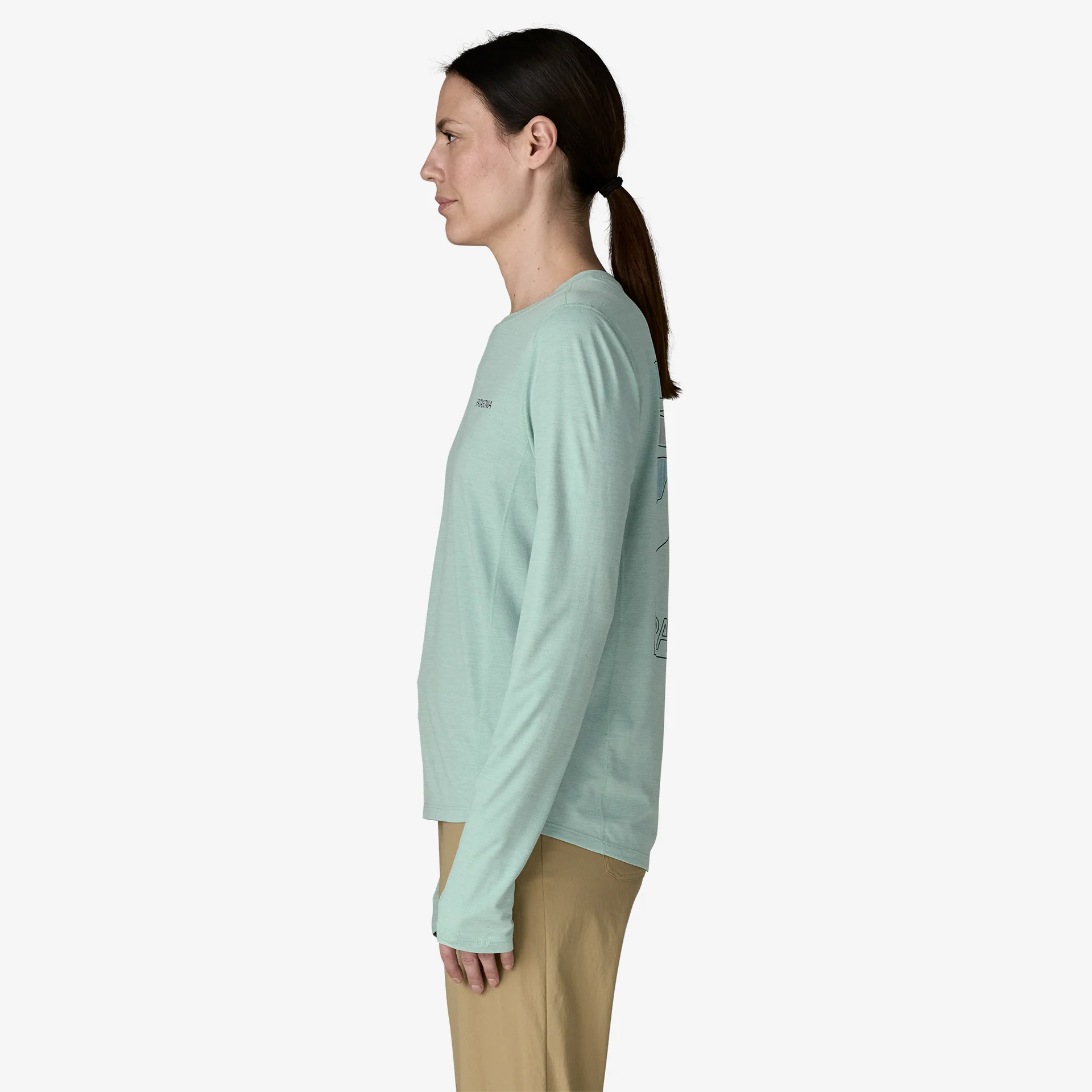 Women’s Long-Sleeved Capilene® Cool Sun Shirt - Peak Visions - Image 5