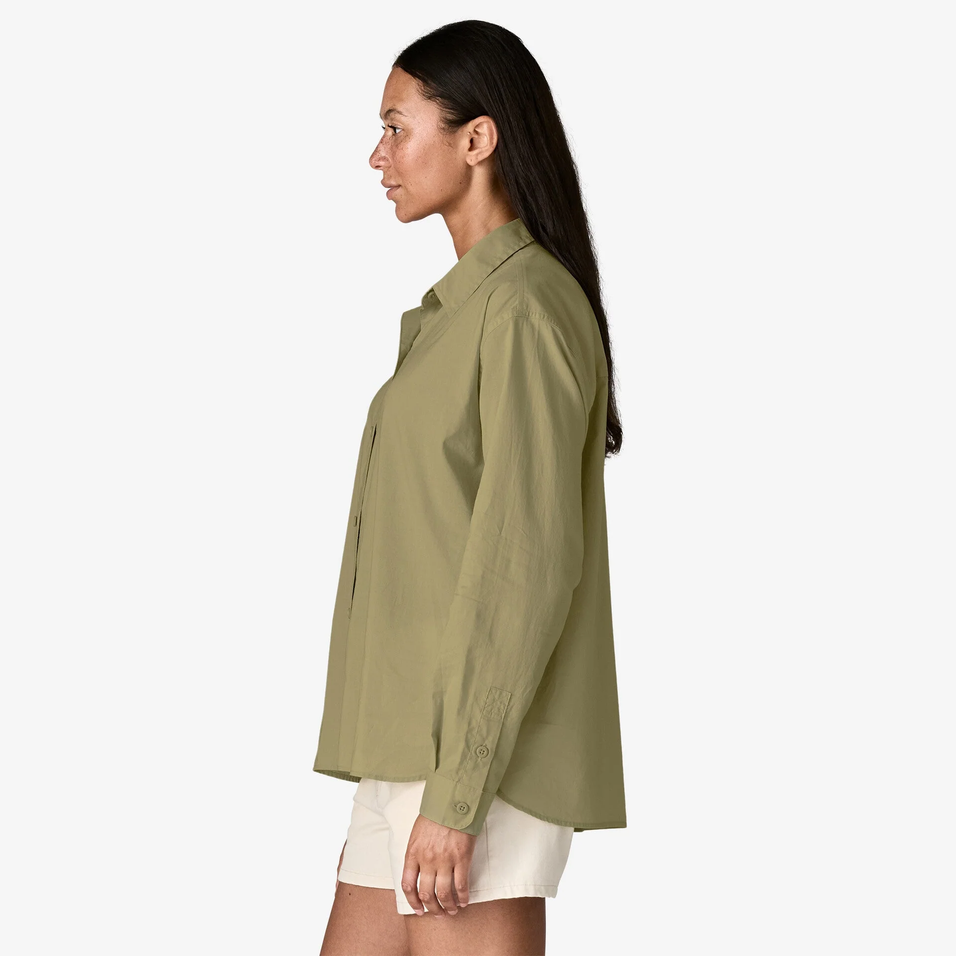 Women’s Long-Sleeved Sunrise Stream Shirt - Image 5