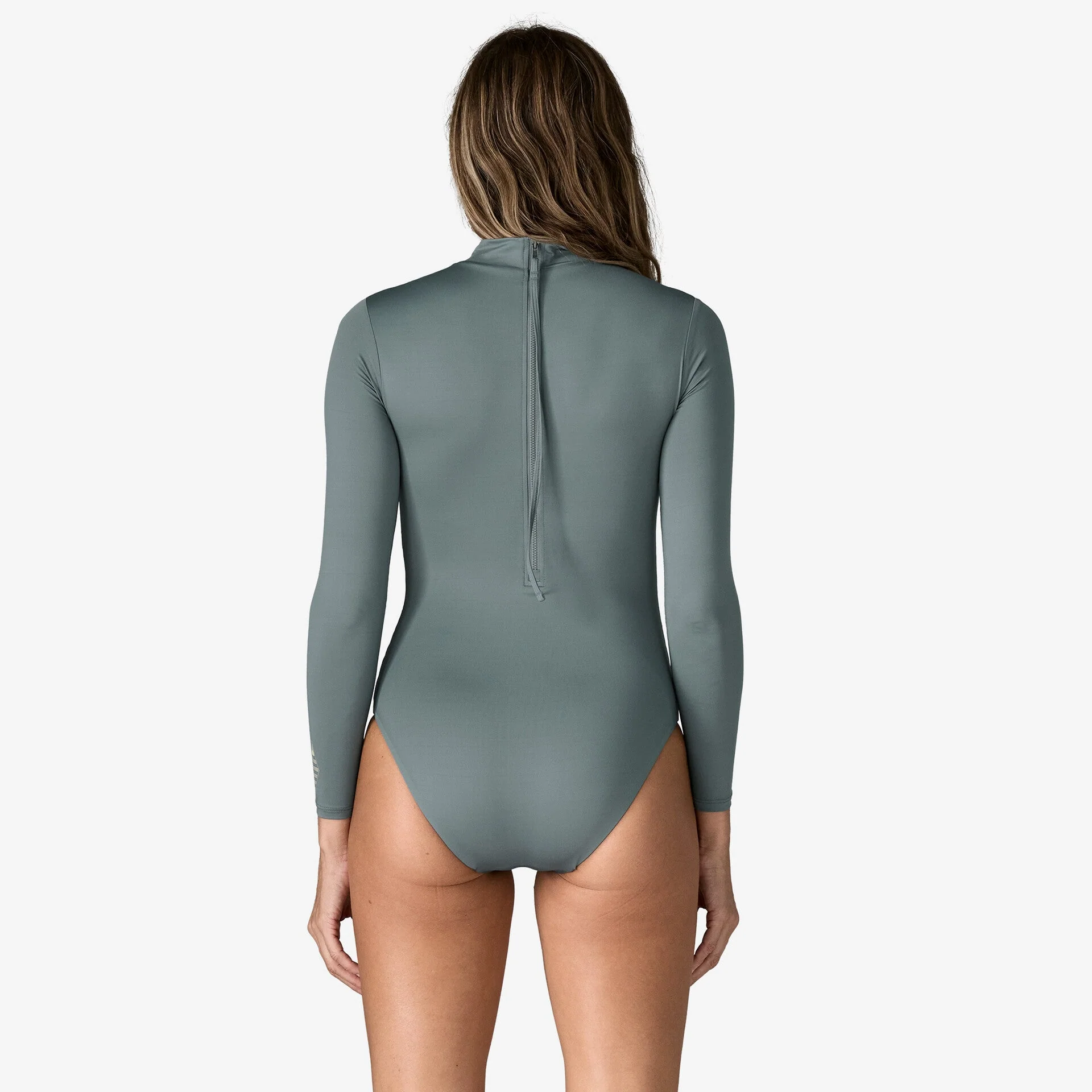 Women's Long-Sleeved Swell Seeker One-Piece Swimsuit - Image 3