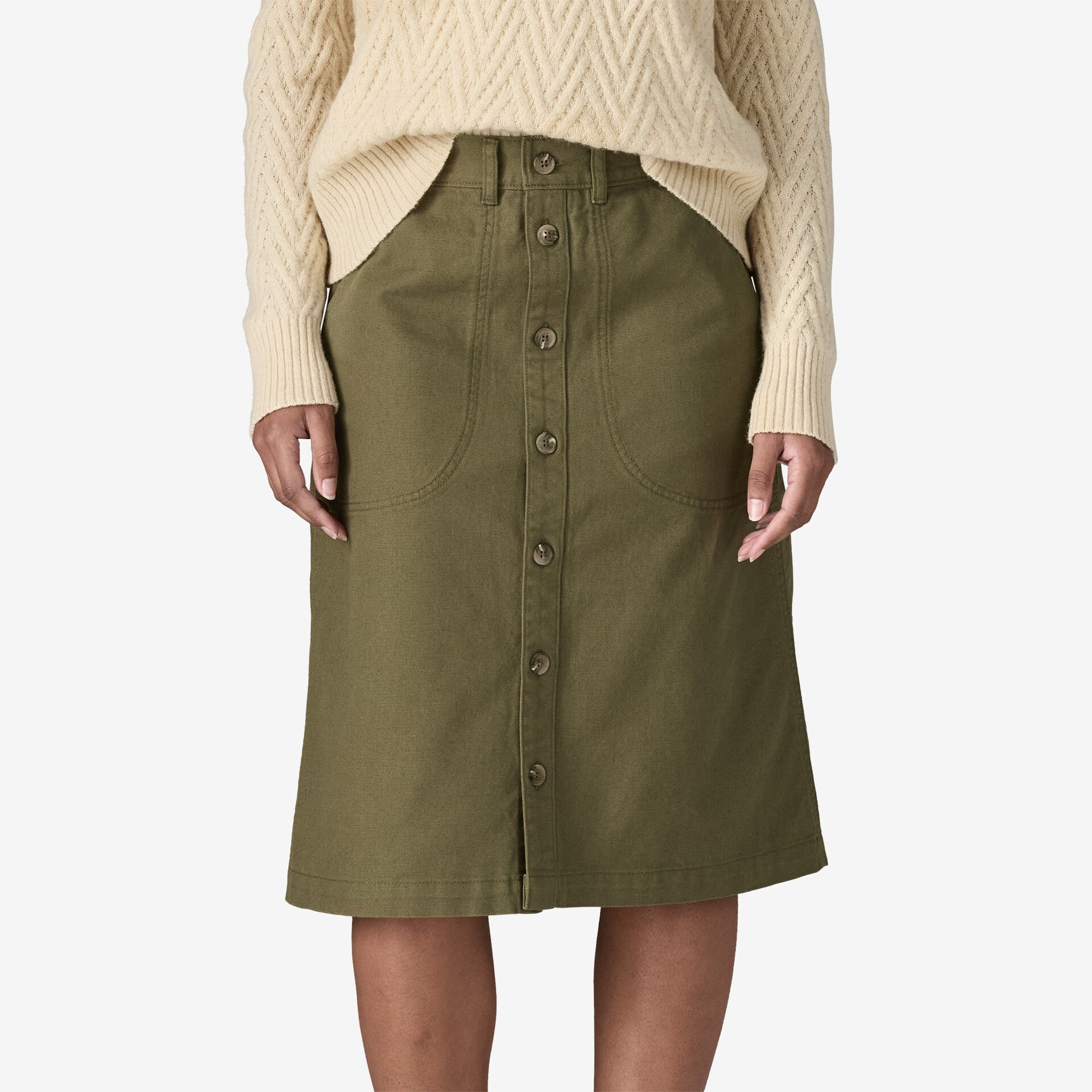 Women's Point Reyes Canvas Skirt - Image 2