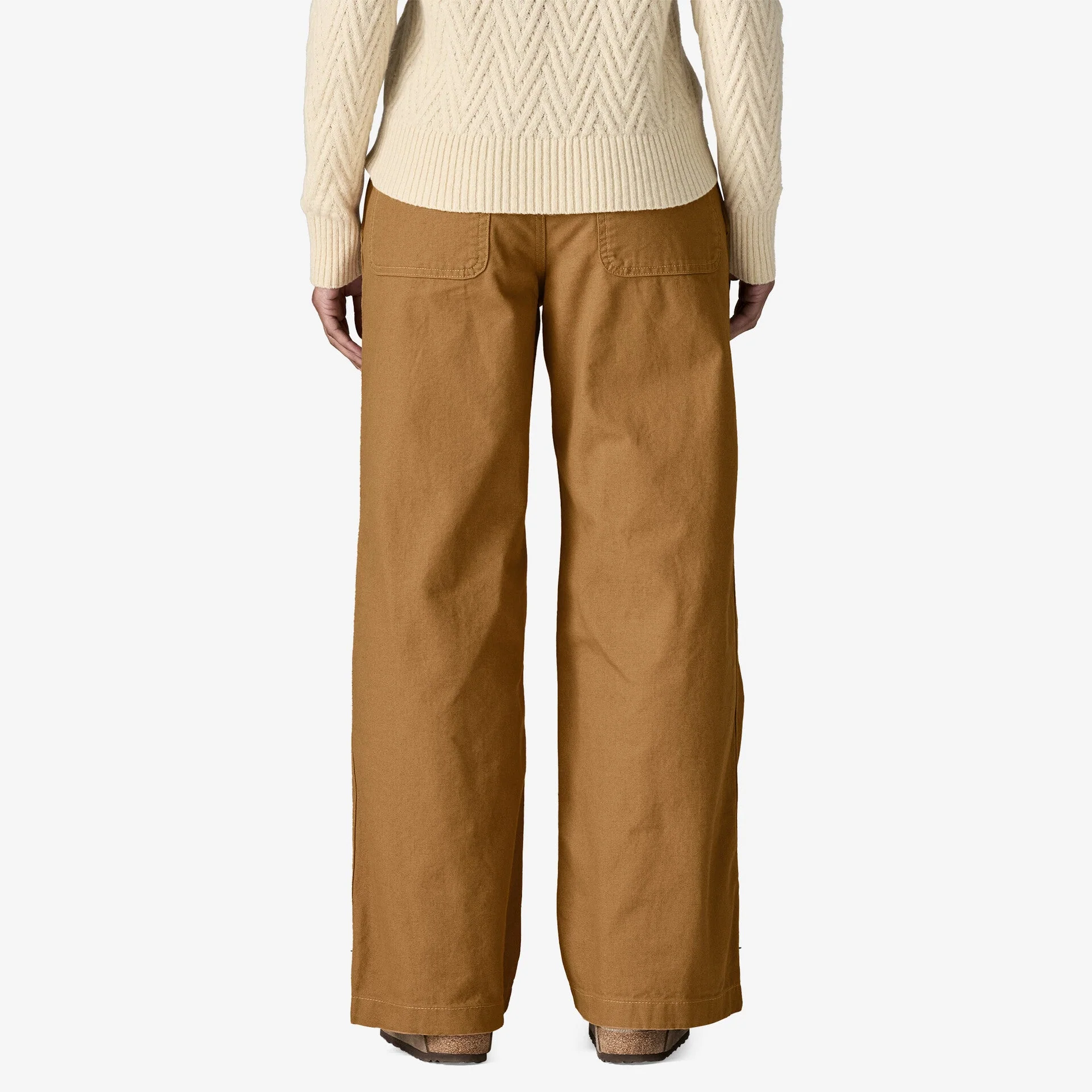 Women's Point Reyes Canvas Wide-Leg Pants - Image 3