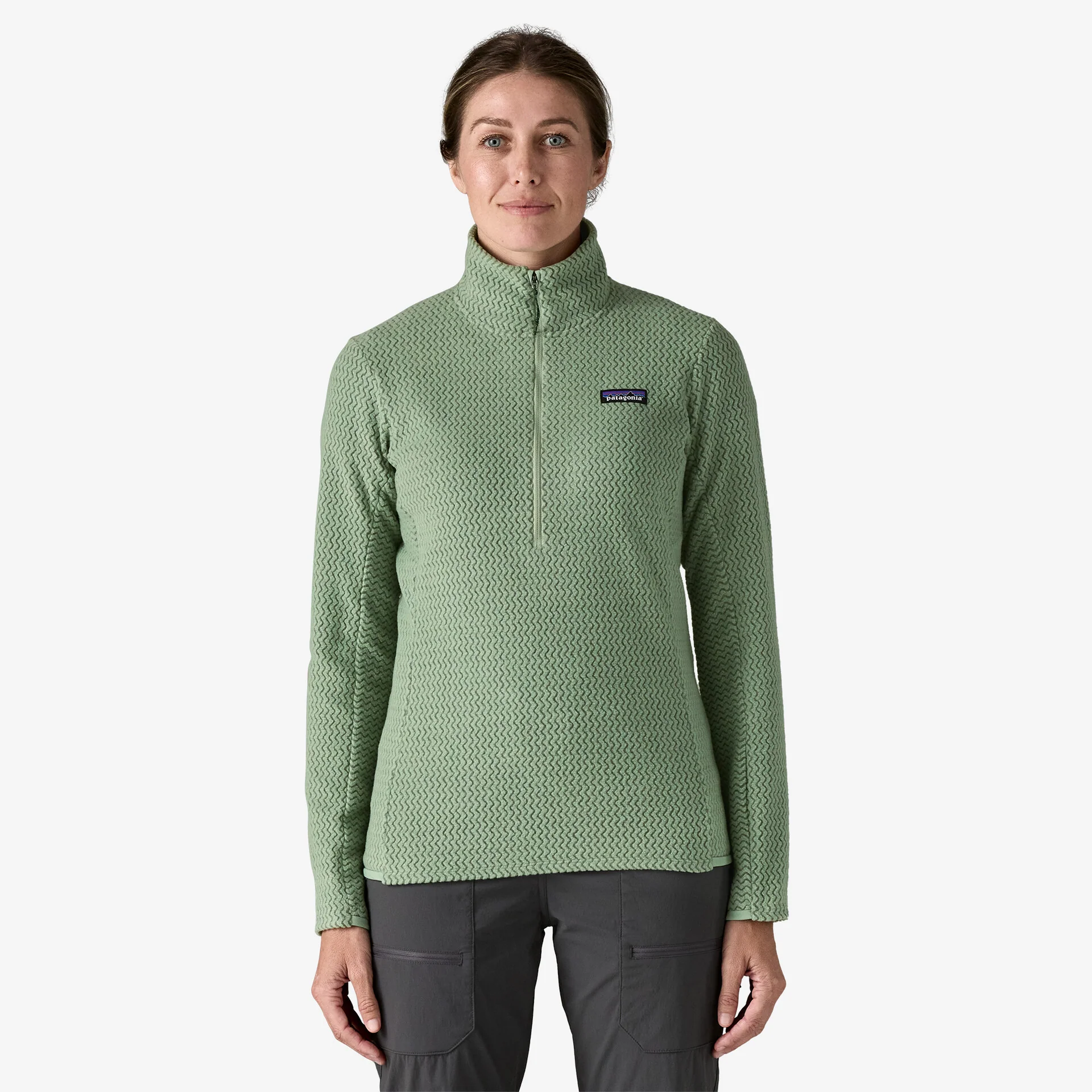 Women's R1® Air Fleece Zip-Neck - Image 2