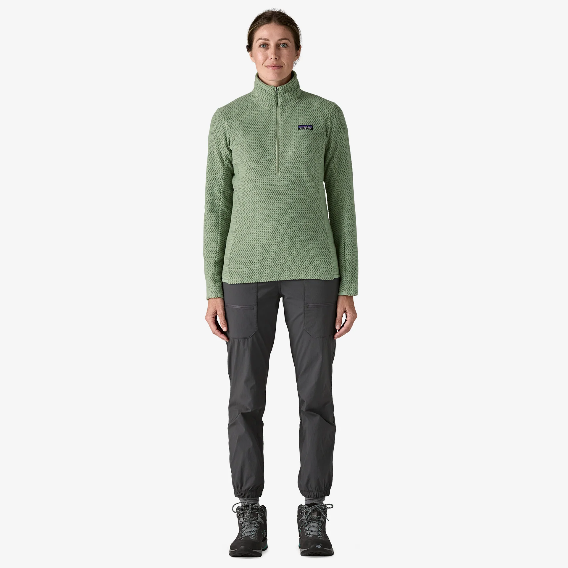 Women's R1® Air Fleece Zip-Neck - Image 4