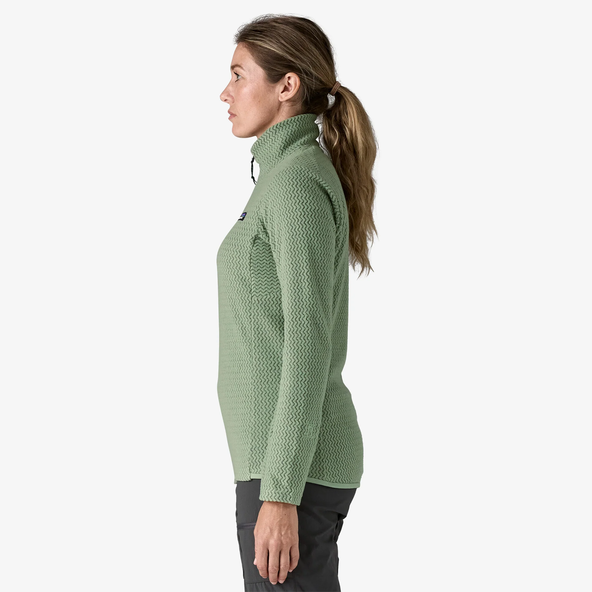 Women's R1® Air Fleece Zip-Neck - Image 5