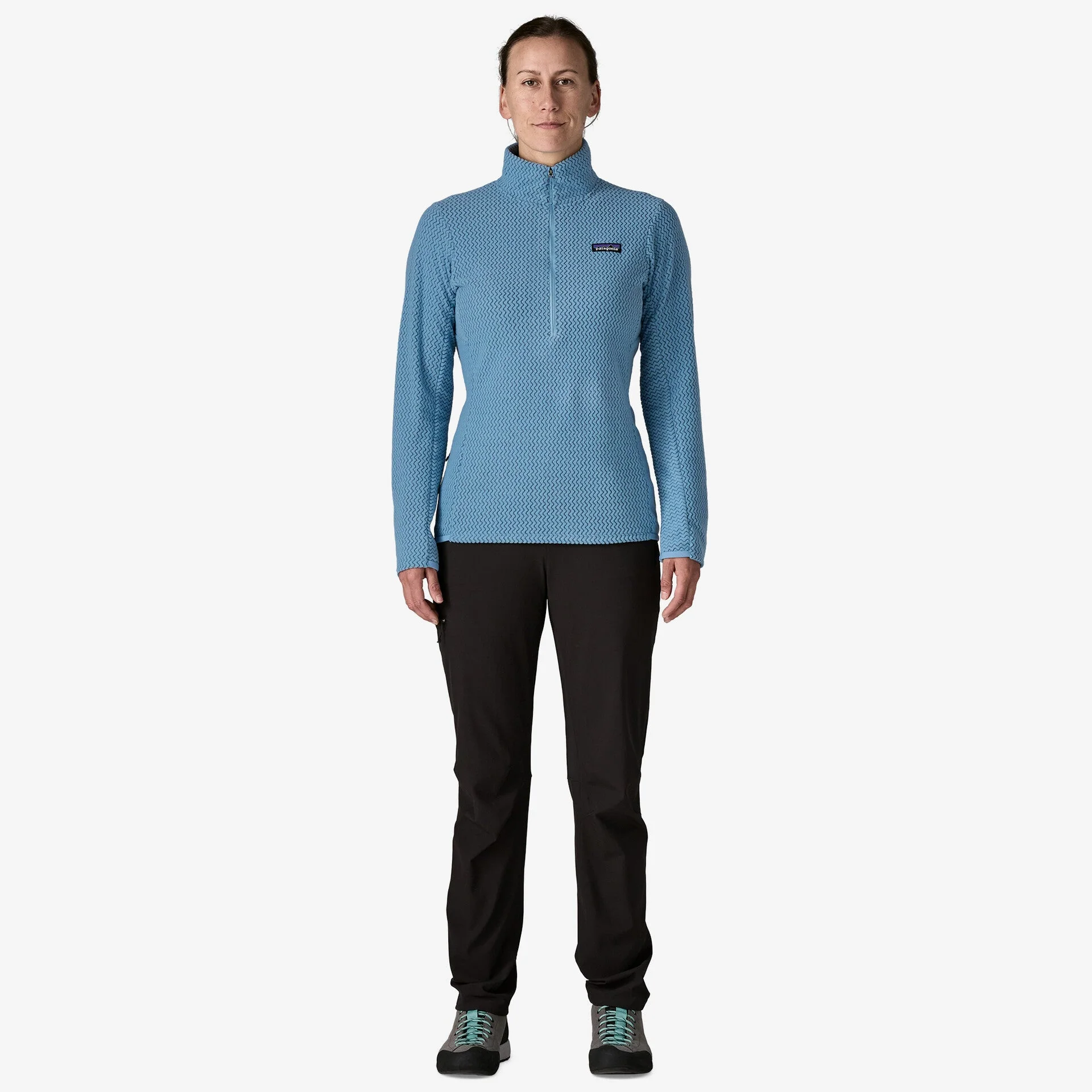 Women's R1® Air Fleece Zip-Neck - Image 4