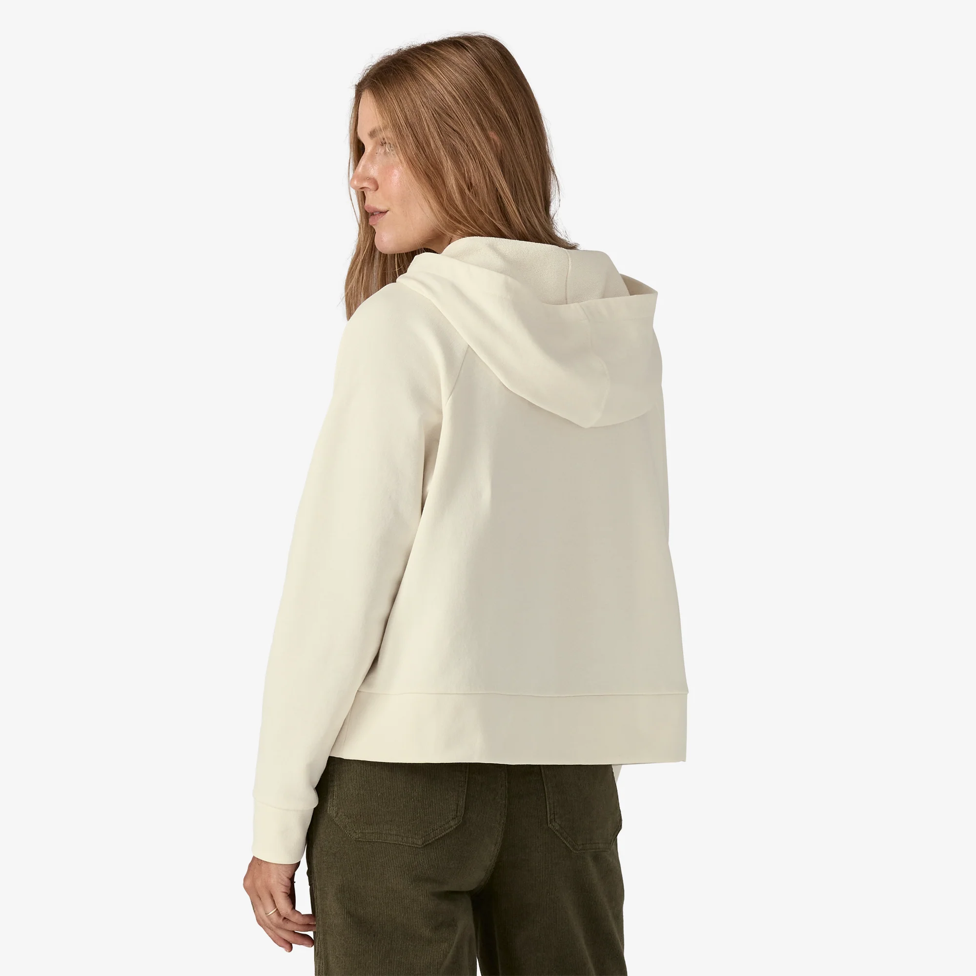 Women's Regenerative Organic Certified® Cotton Essential Hoody - Image 3