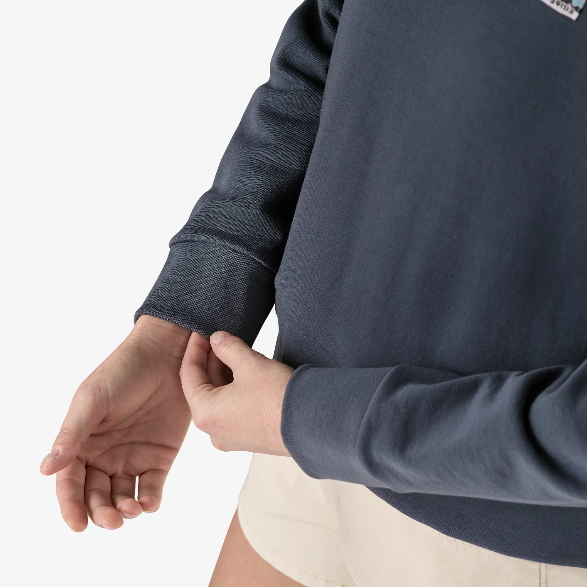 Women's Regenerative Organic Certified® Cotton Essential Hoody - Image 6