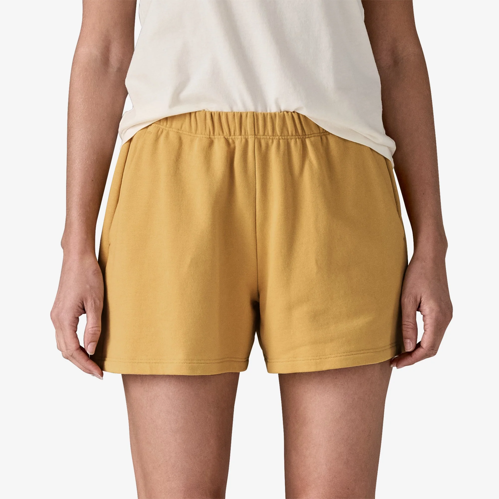 Women's Regenerative Organic Certified® Cotton Essential Shorts - Image 2