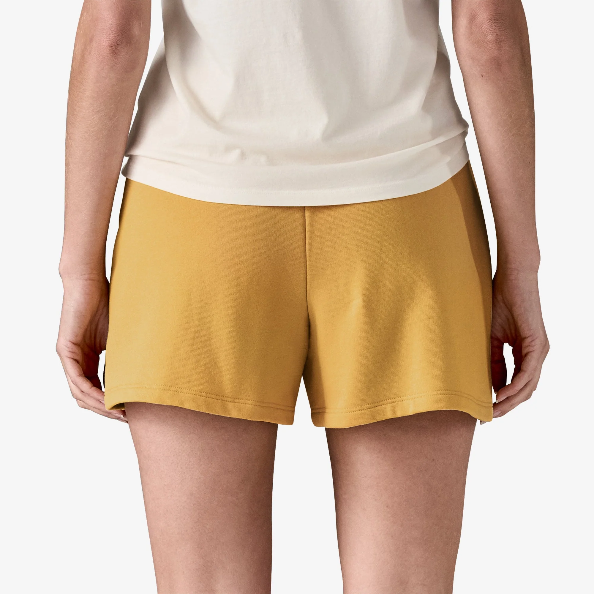 Women's Regenerative Organic Certified® Cotton Essential Shorts - Image 3