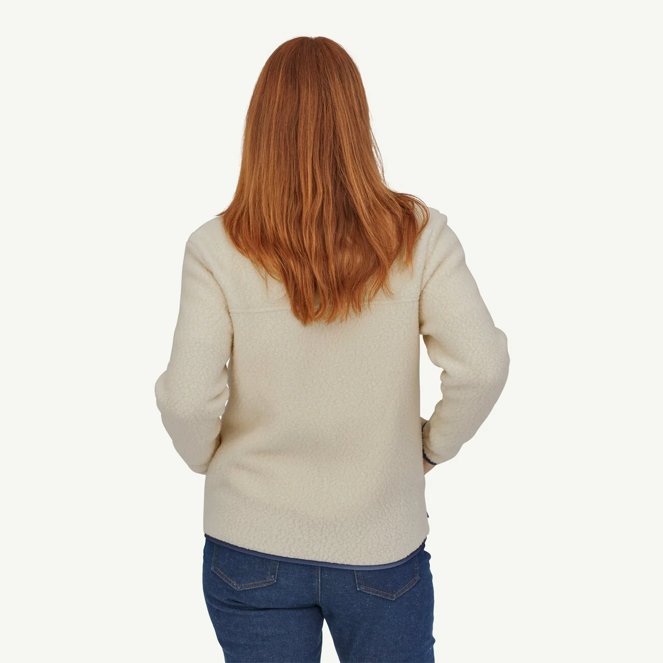 Women's Retro Pile Fleece Jacket - Image 6